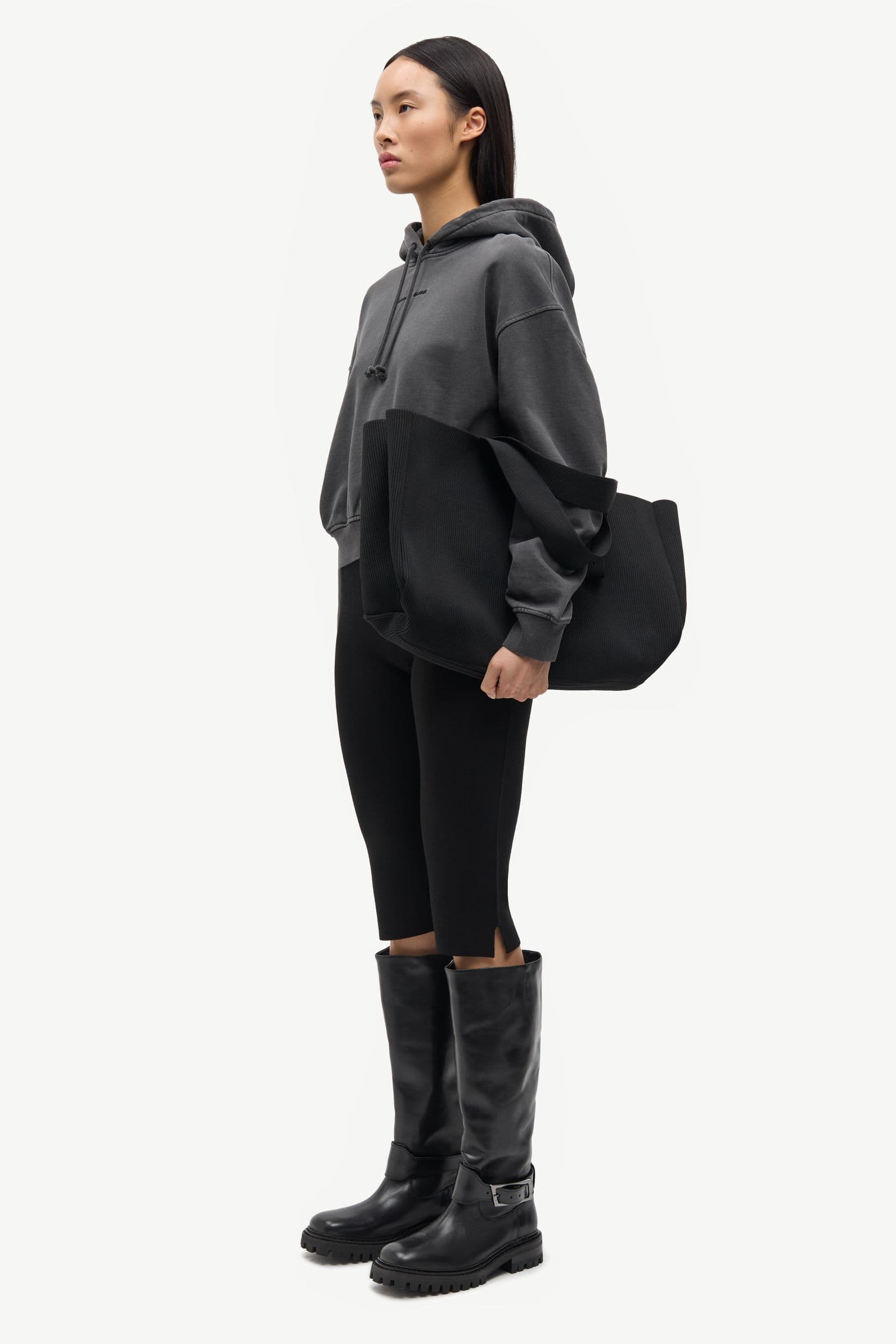 Saseven hoodie 15697 Black Pigment