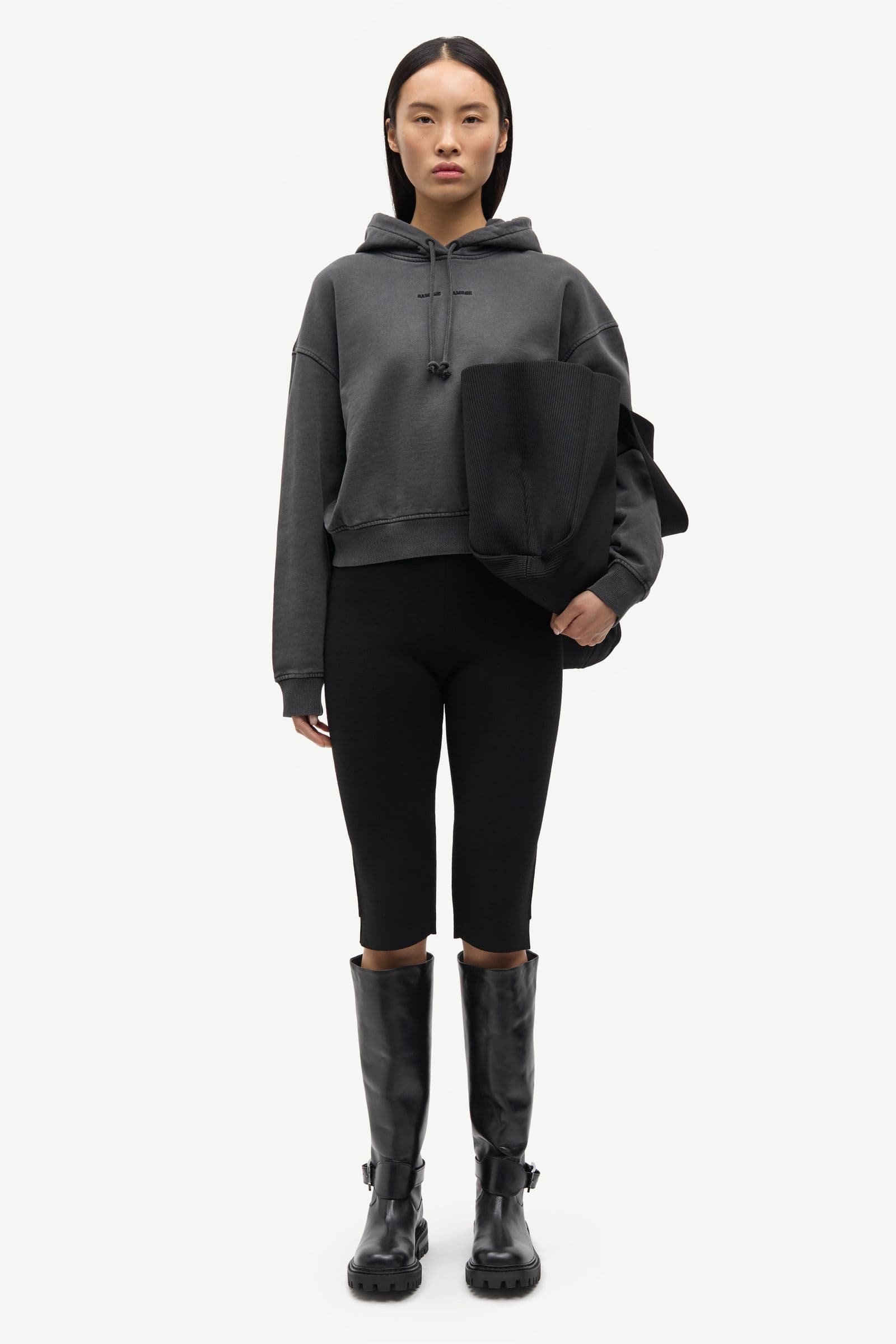 Saseven hoodie 15697 Black Pigment