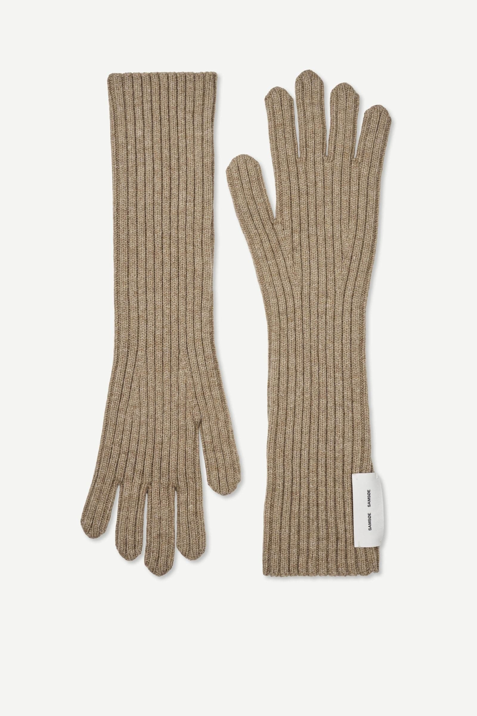 Sakara long gloves 15564 Lead Gray