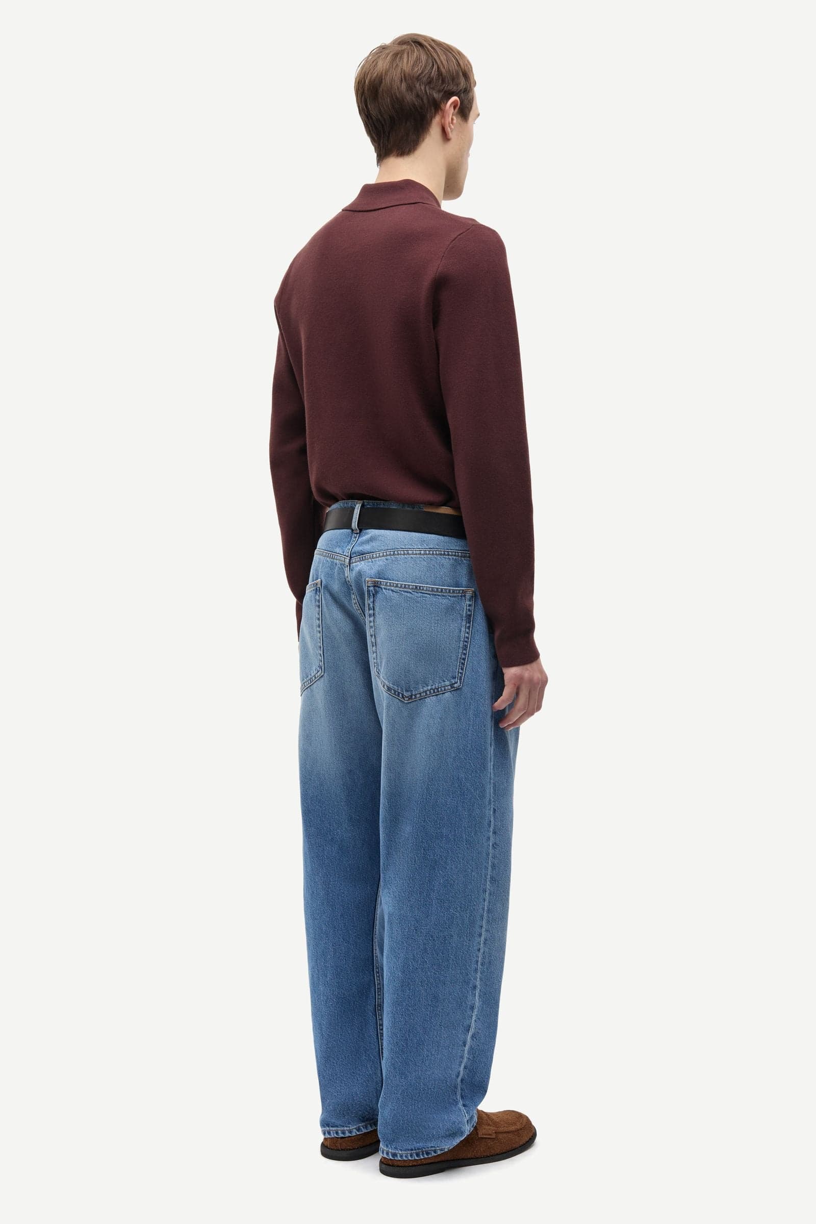 Saroger pleat jeans 16138 Retro wash