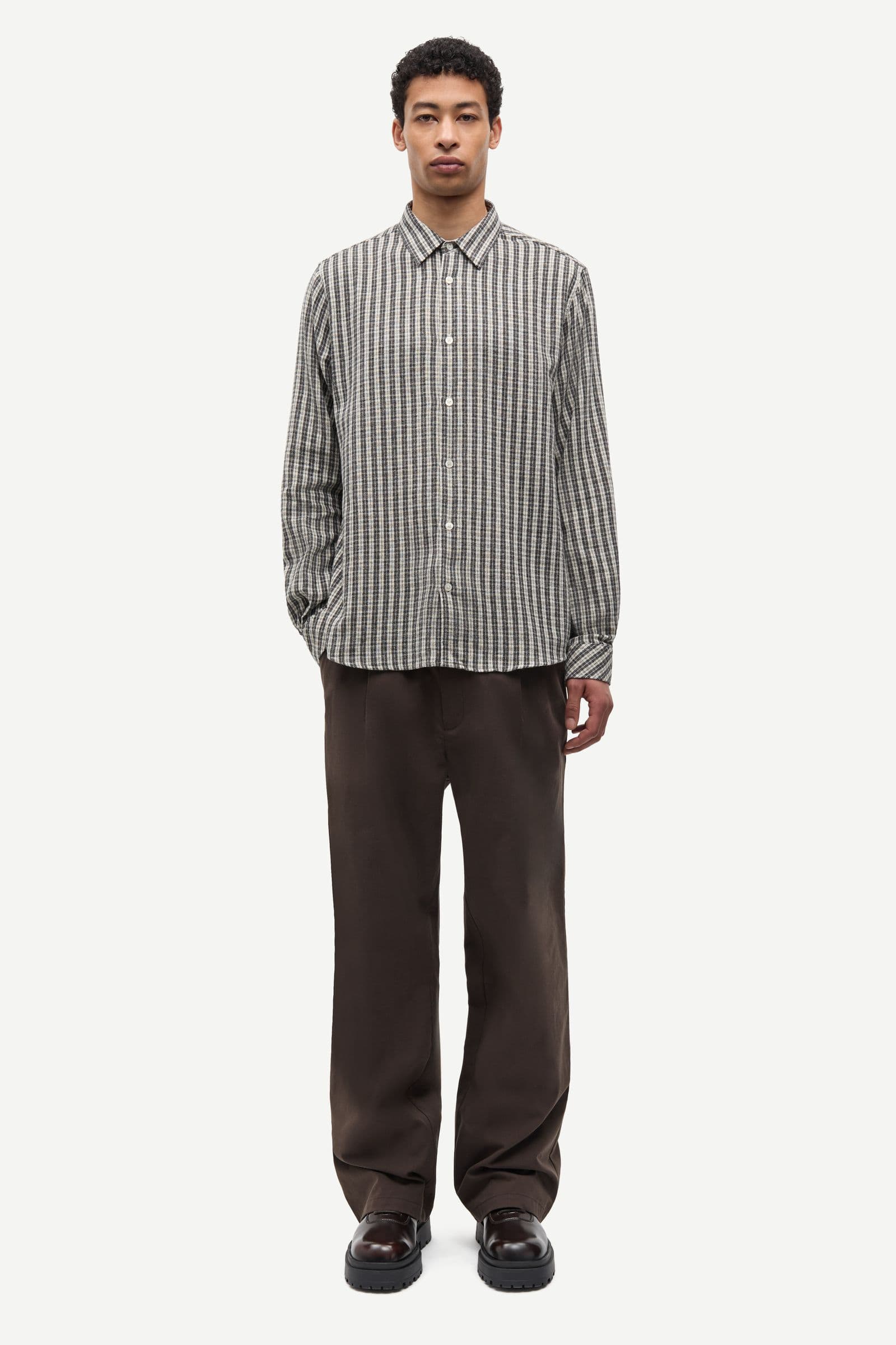 Saryan X shirt 16194 Brown Ch.
