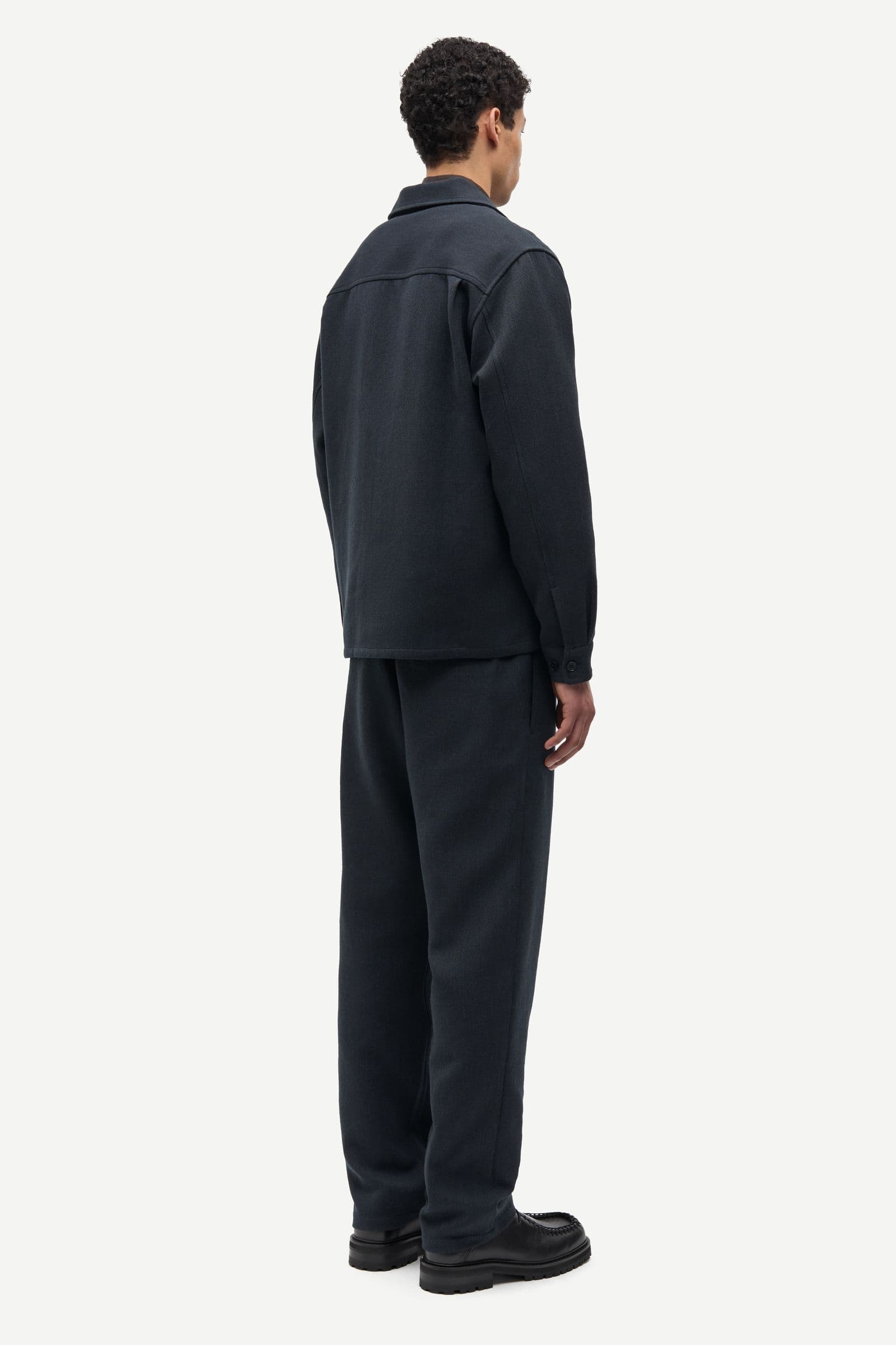 Sadamon GT zip overshirt 16201 Dark Grey Mel.