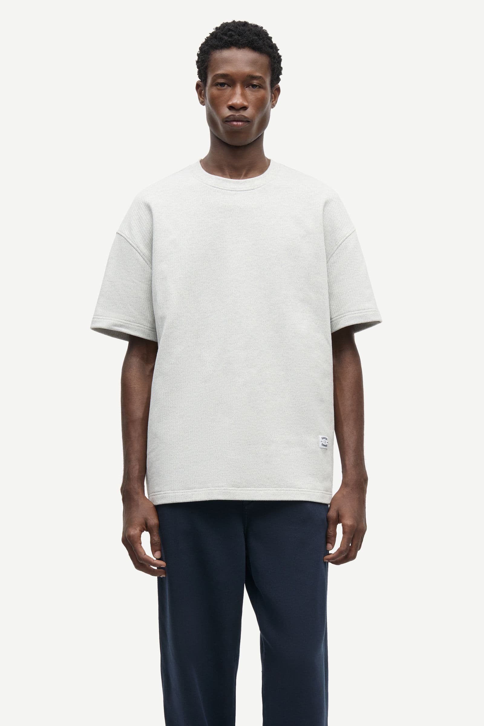 Sajason t-shirt 16211 Grey mel.