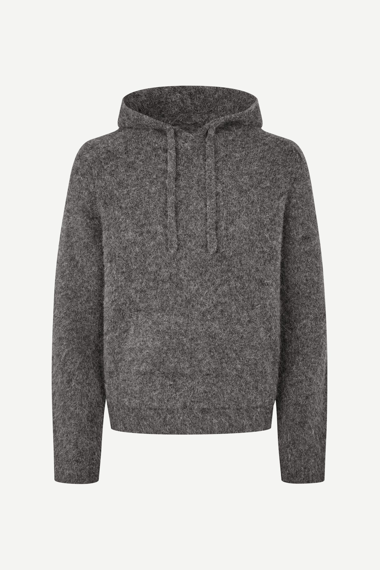 Sajob hoodie 15425 Dark grey mel.