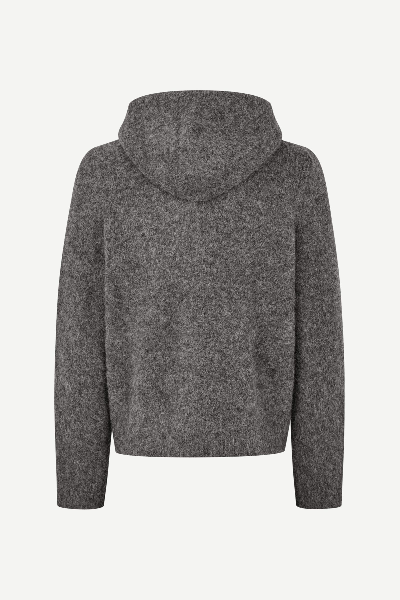 Sajob hoodie 15425 Dark grey mel.