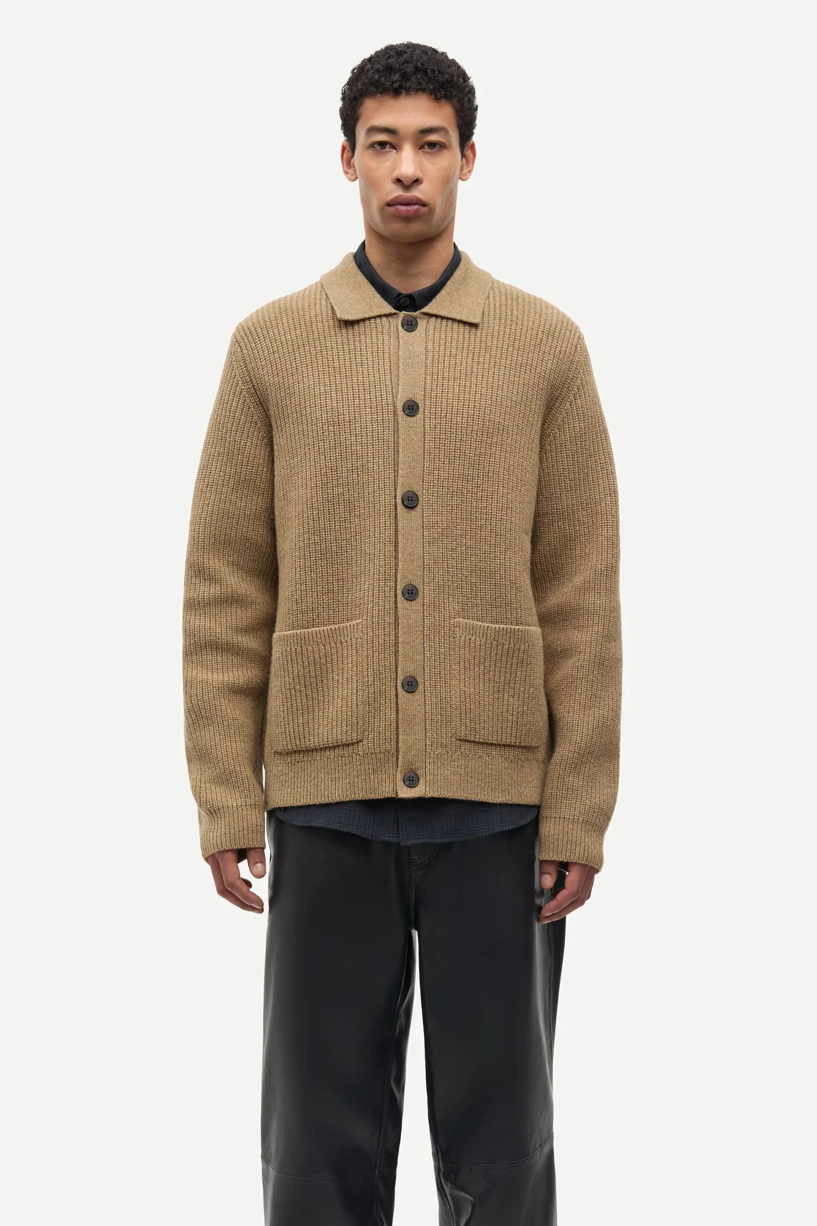 Sarichard cardigan 11250 Lead Gray
