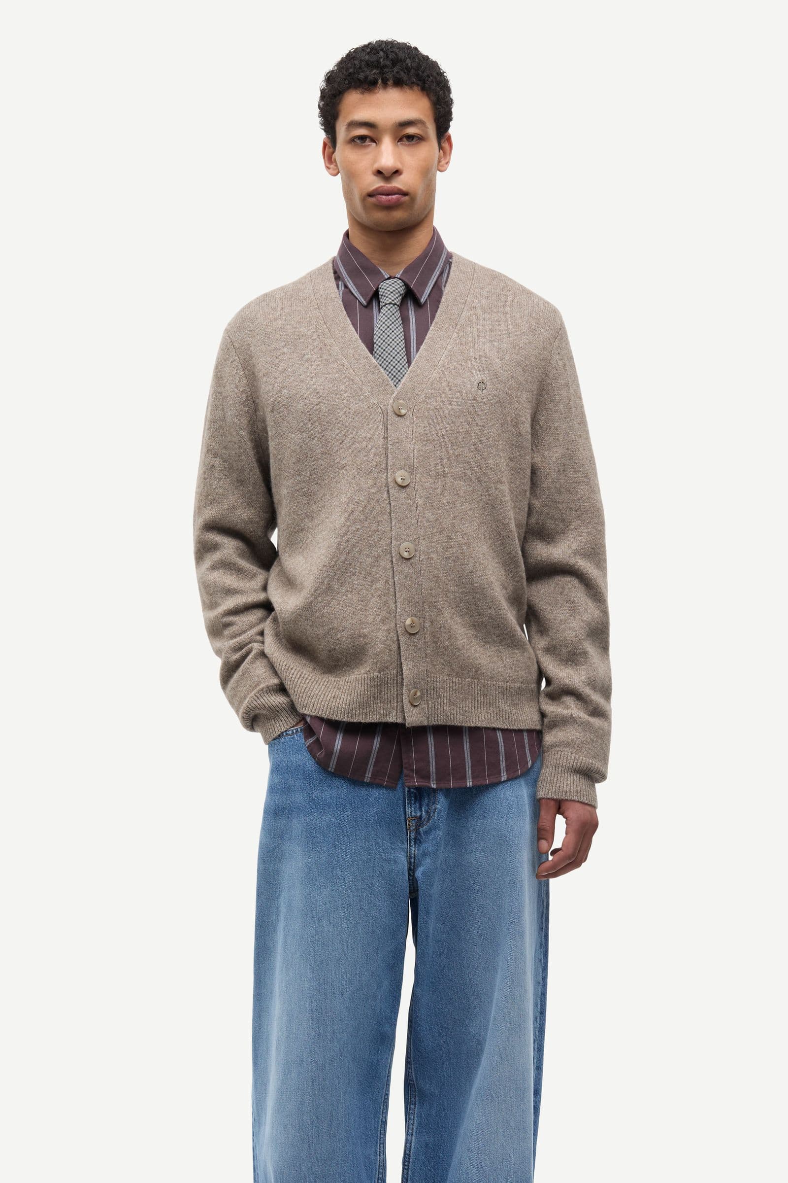 Safrans cardigan 15722 Lead Gray Mel.