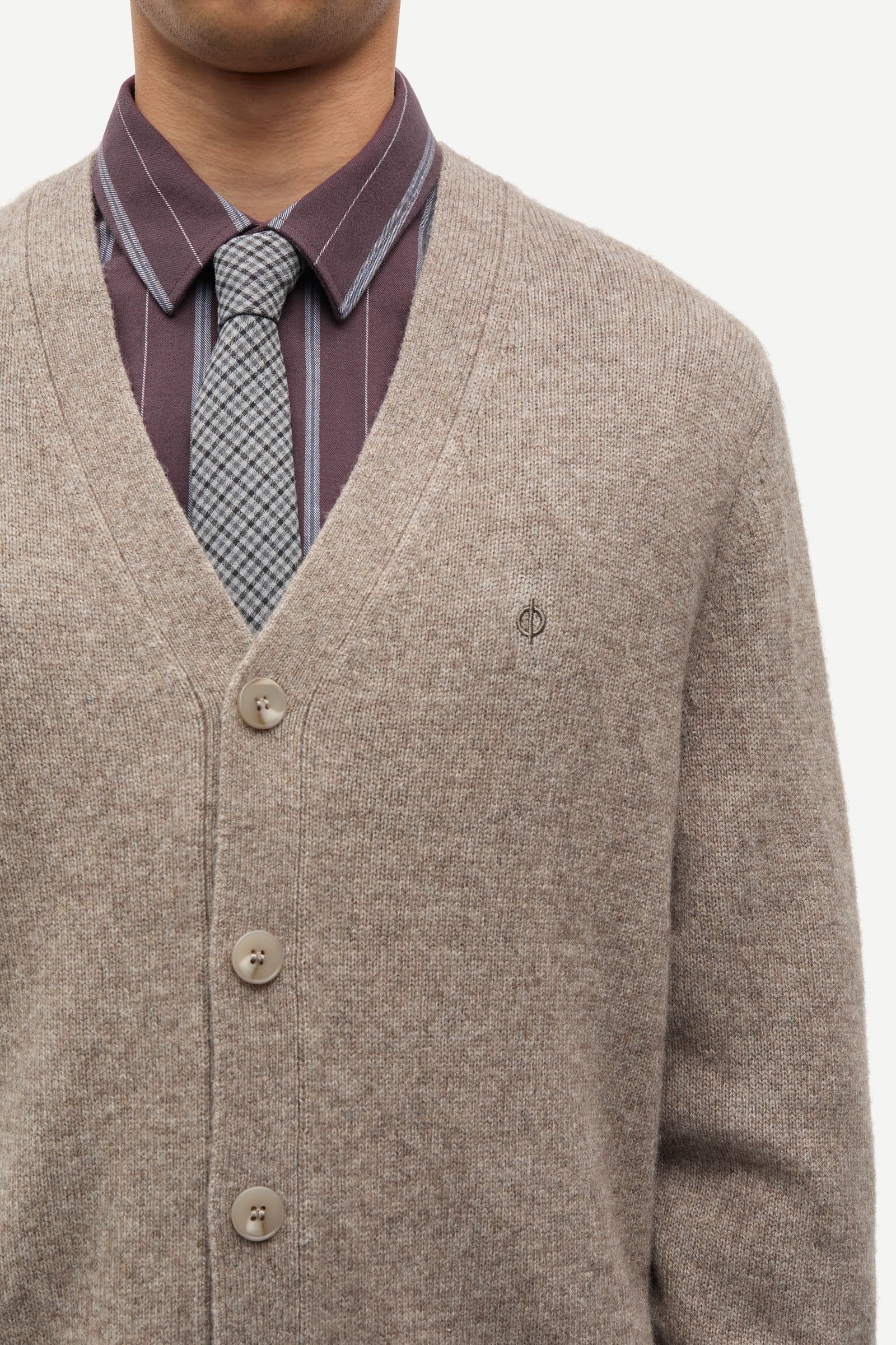 Safrans cardigan 15722 Lead Gray Mel.