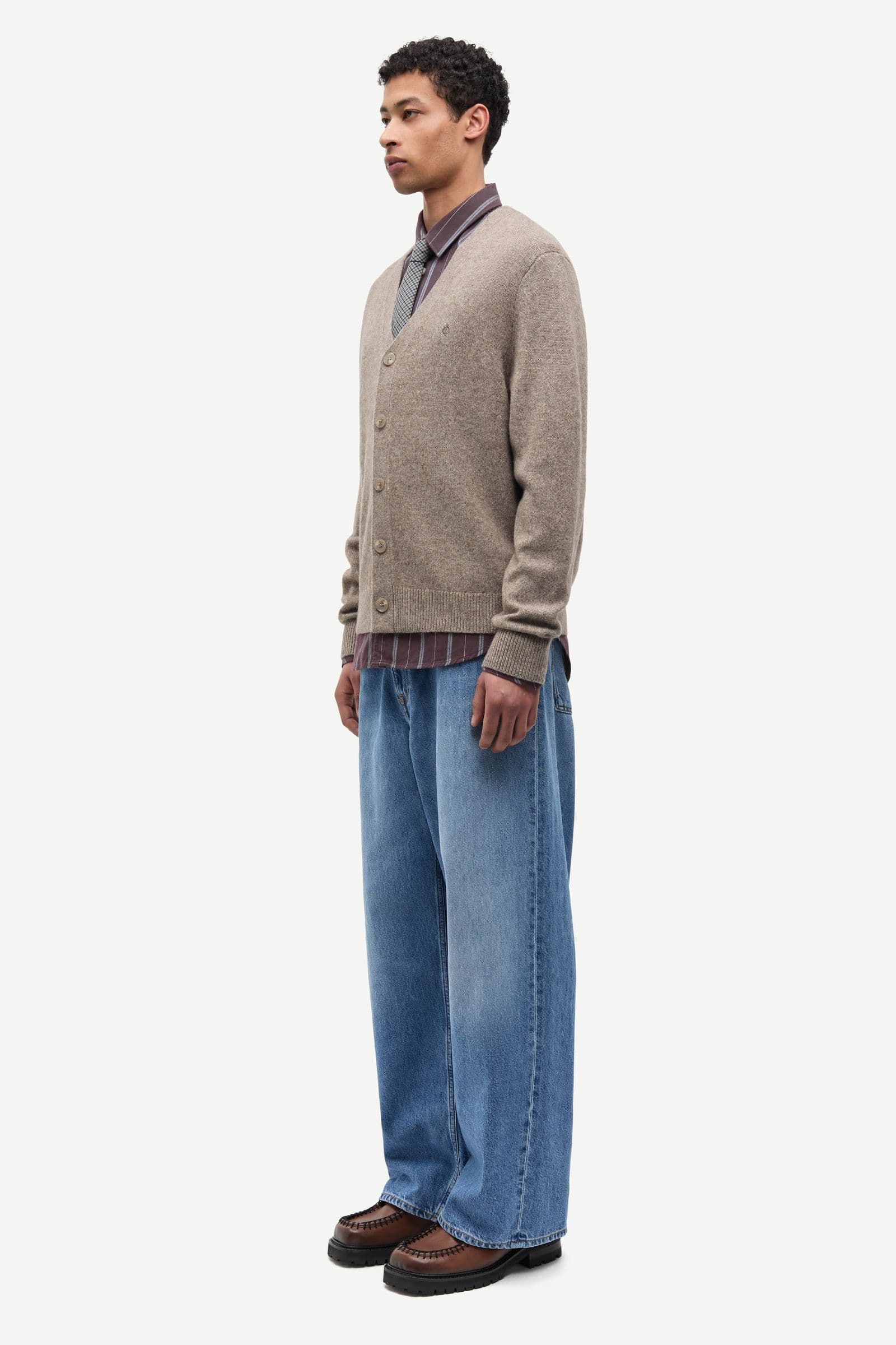 Safrans cardigan 15722 Lead Gray Mel.