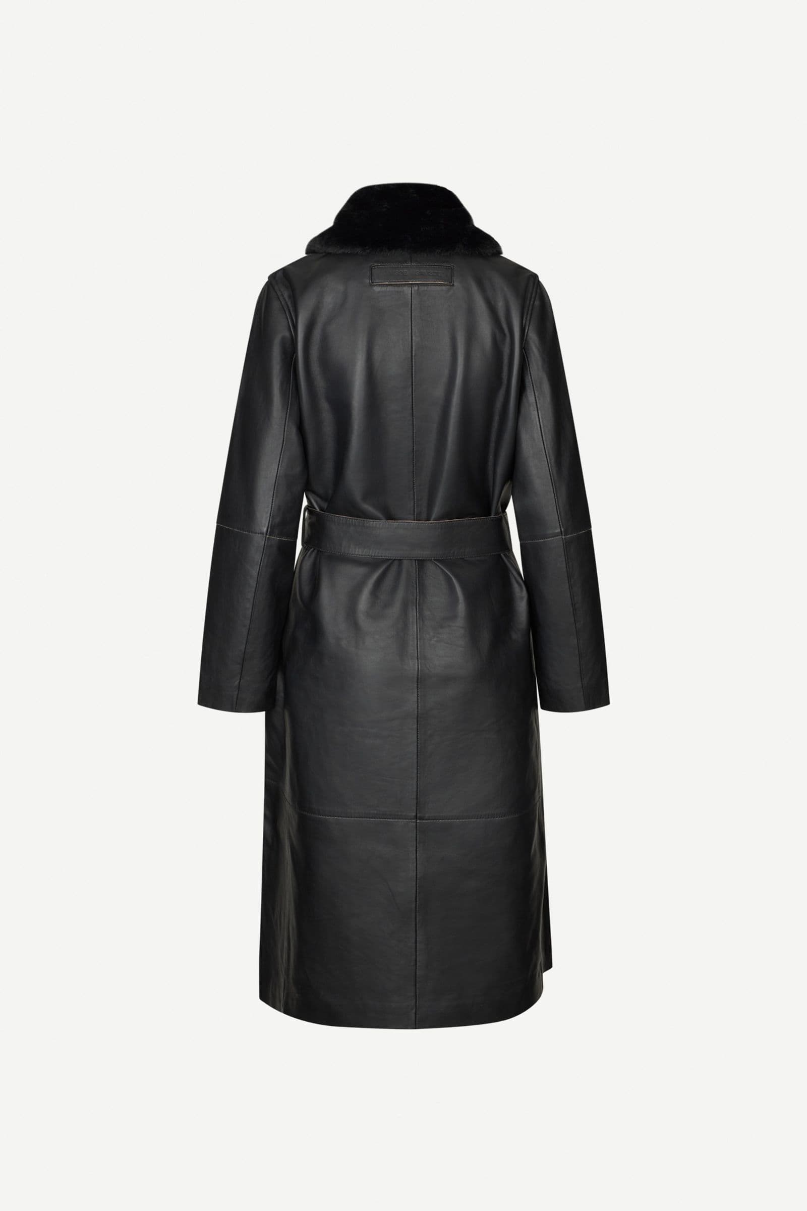 Sajuniper sherling coat 16173 Black