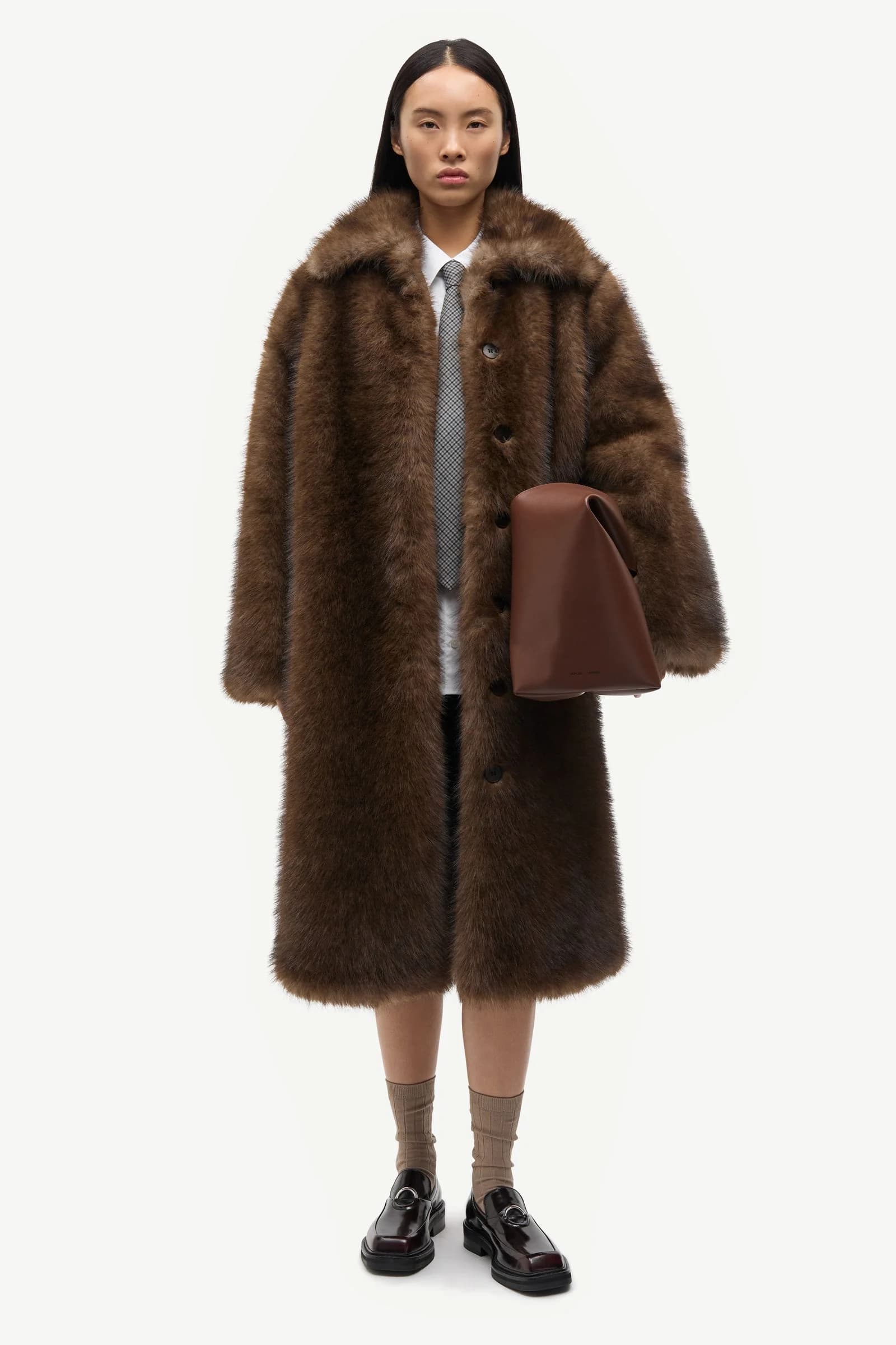 Salyllo coat 16171 Brown