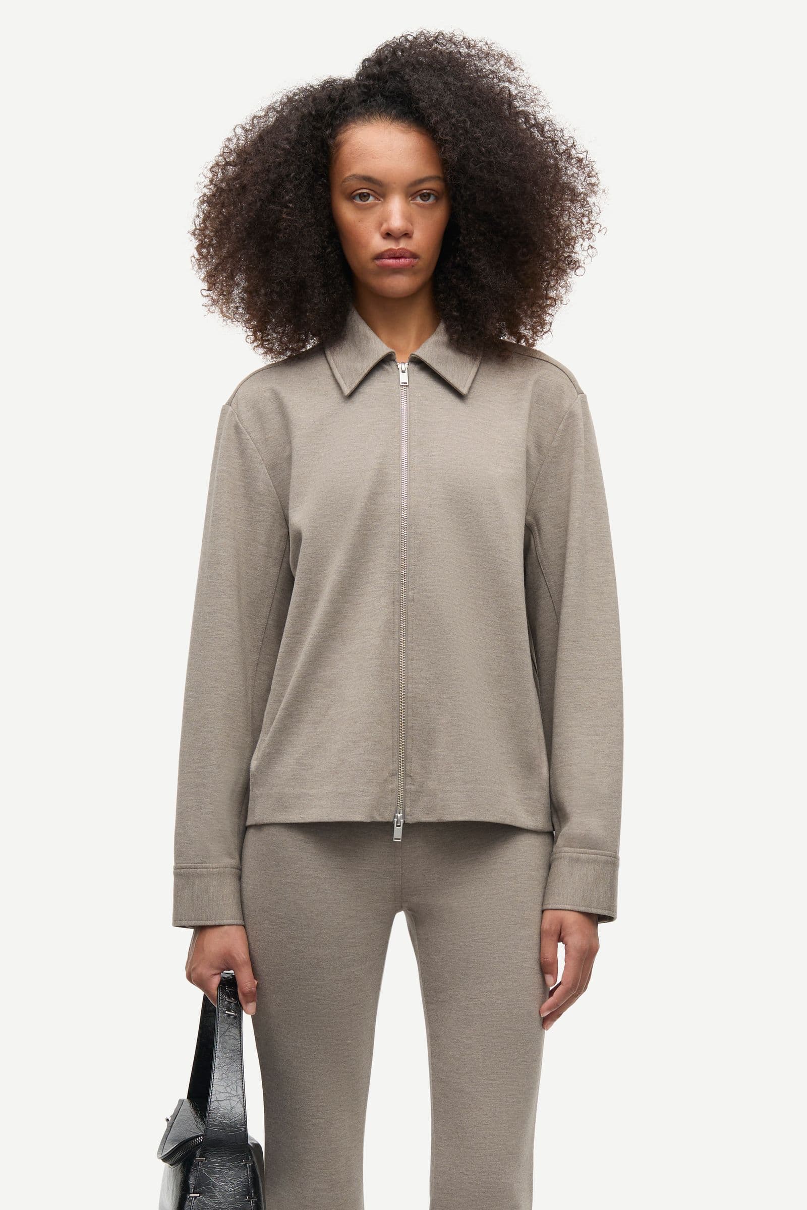 Saclay jacket 16206 Lead Gray Mel.