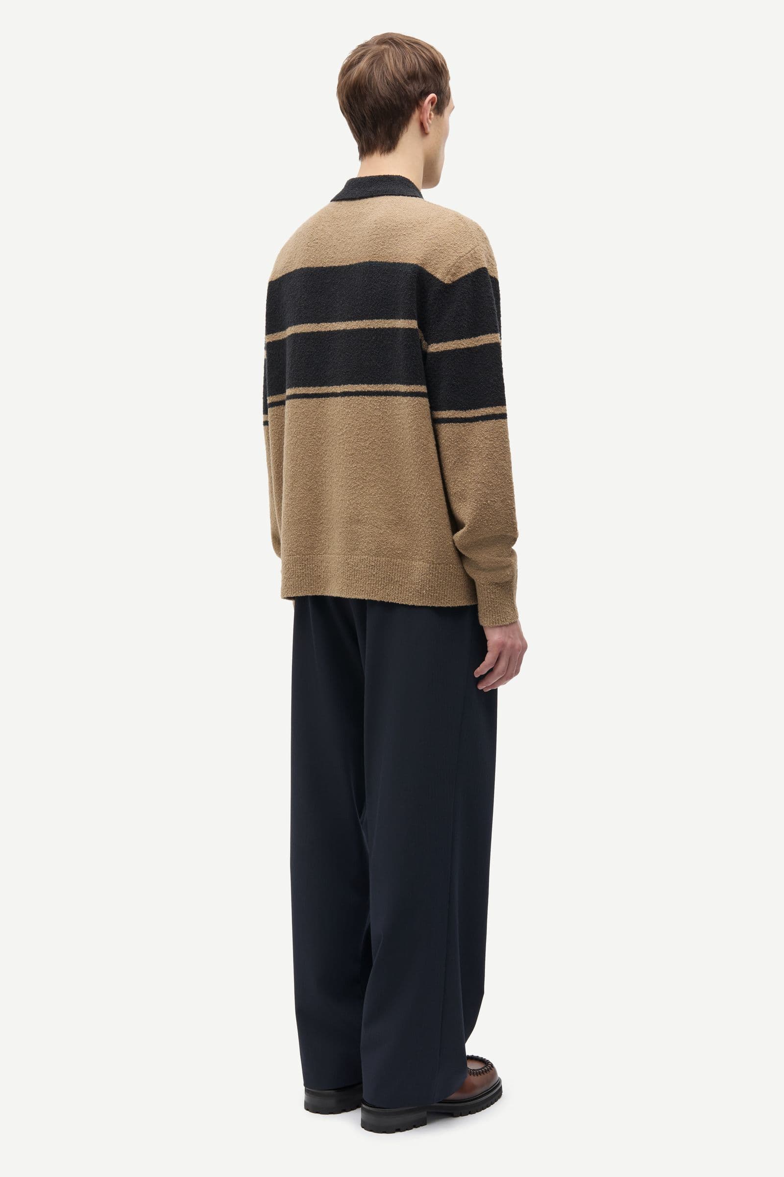 Sanino HZ polo 15179 Washed black st.