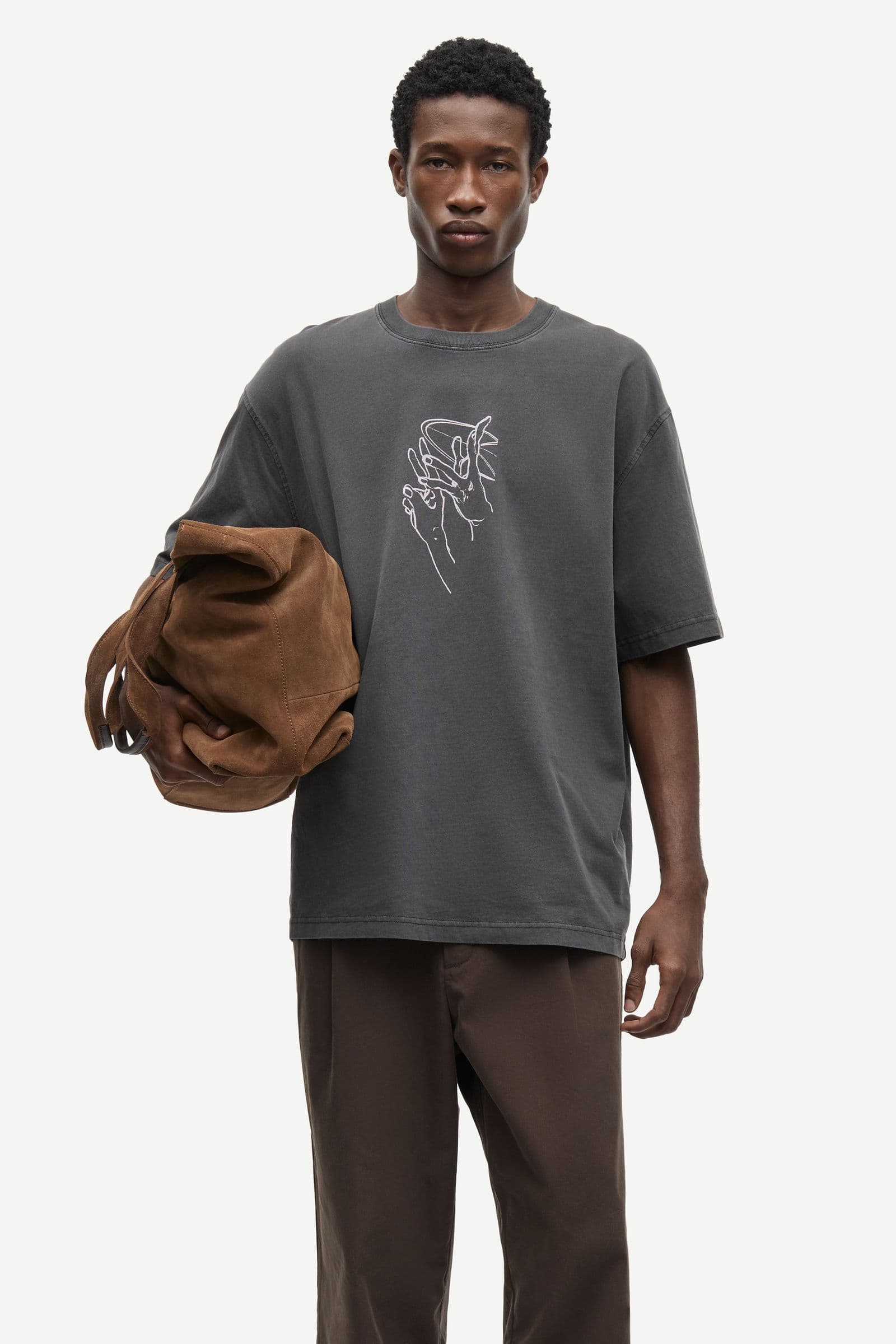 Sagiles t-shirt 15489 Black Lines