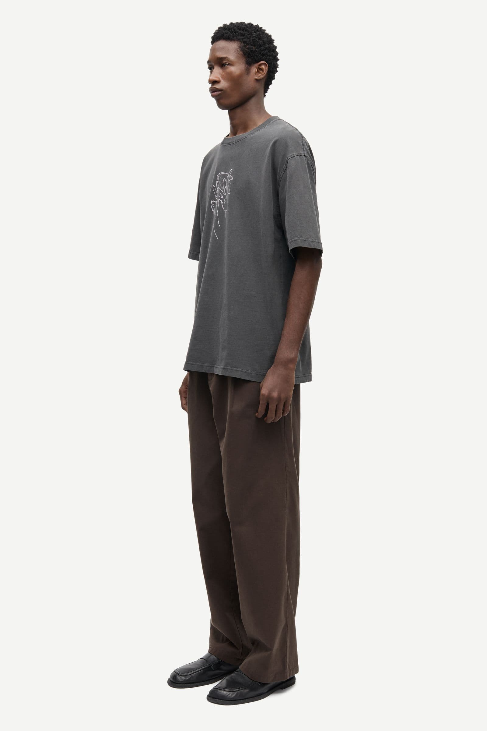 Sagiles t-shirt 15489 Black Lines