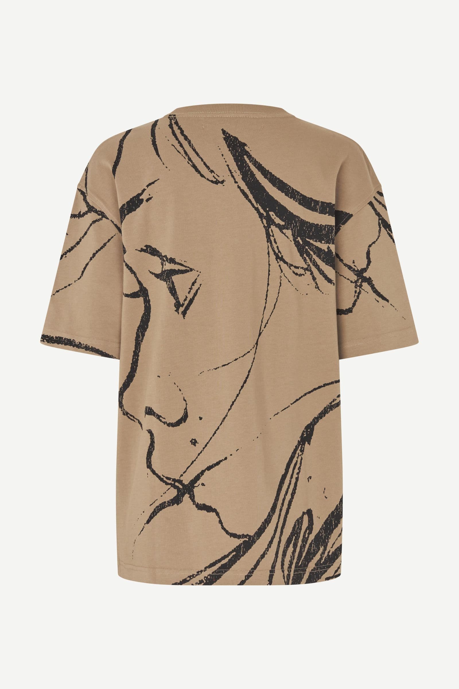 Sagiles t-shirt 11725 Lead Gray Lines