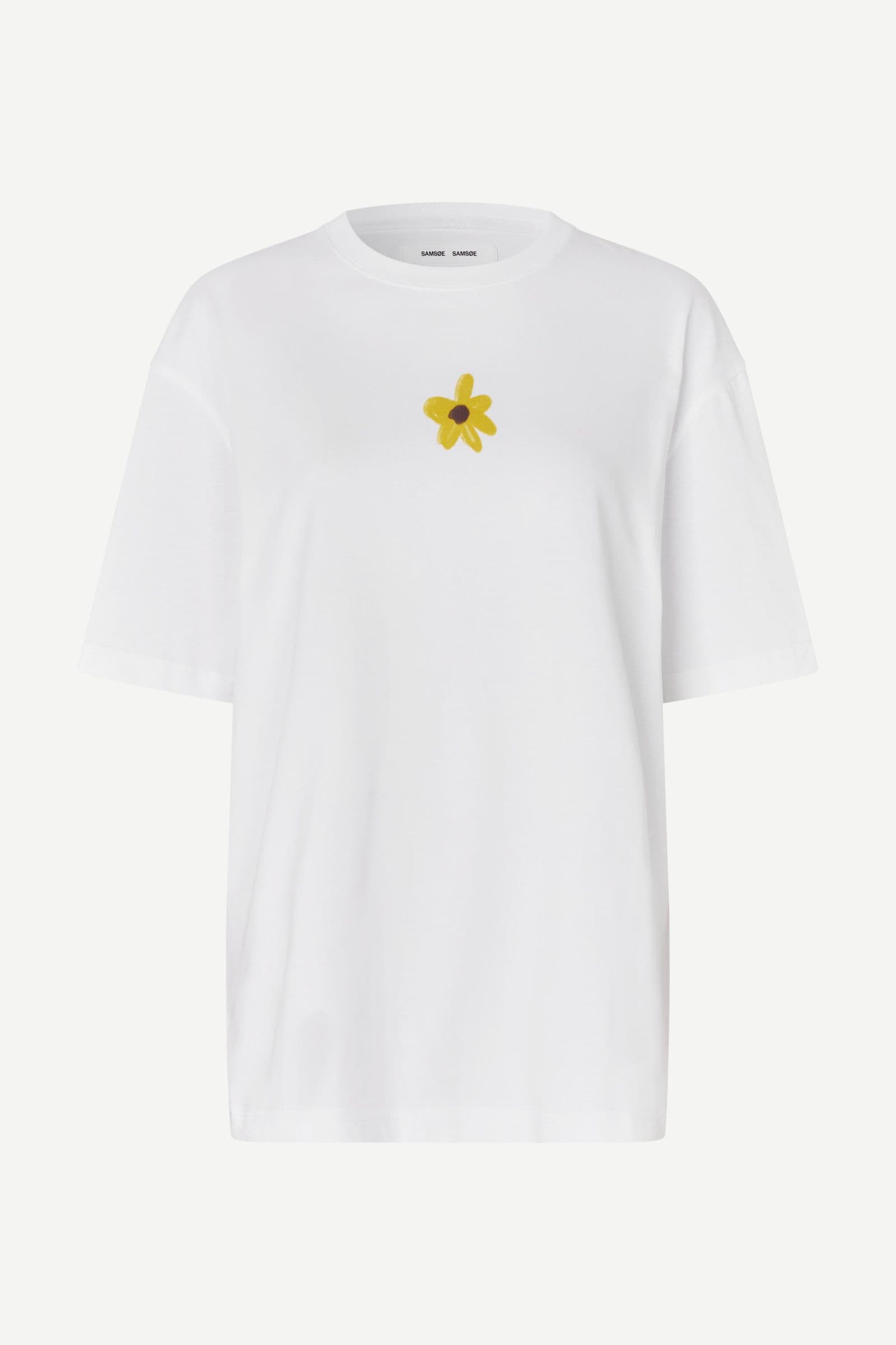 Sagiles t-shirt 11725 White Flowers