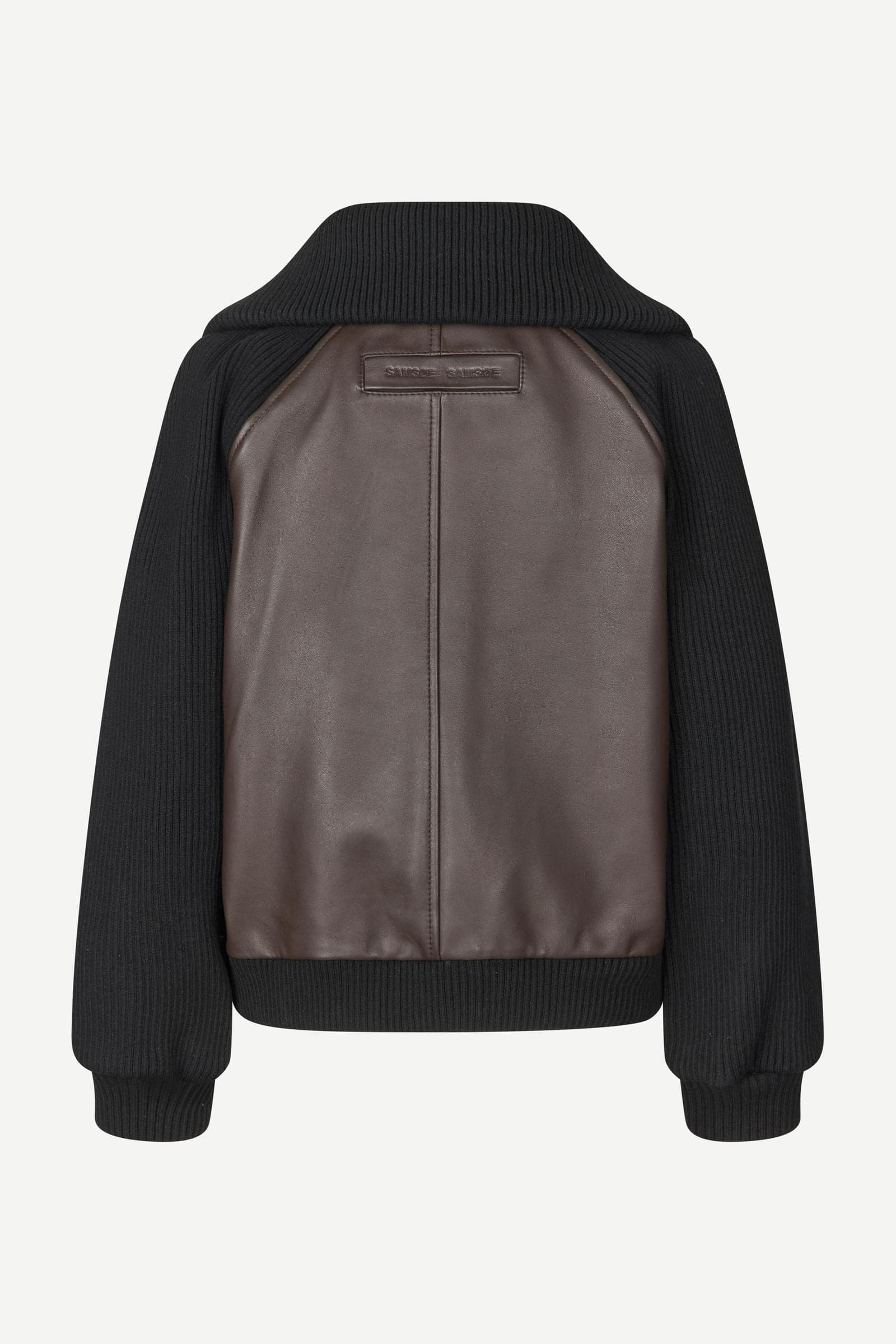 Saolive leather jacket 16174 Mulch