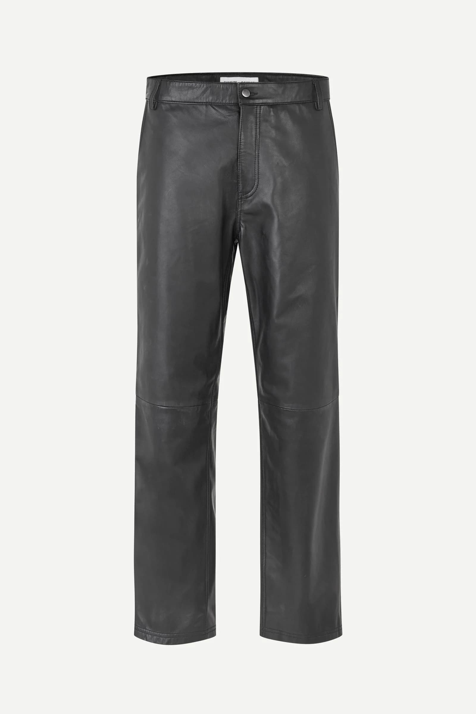 Sanoah leather trousers 16230 Black
