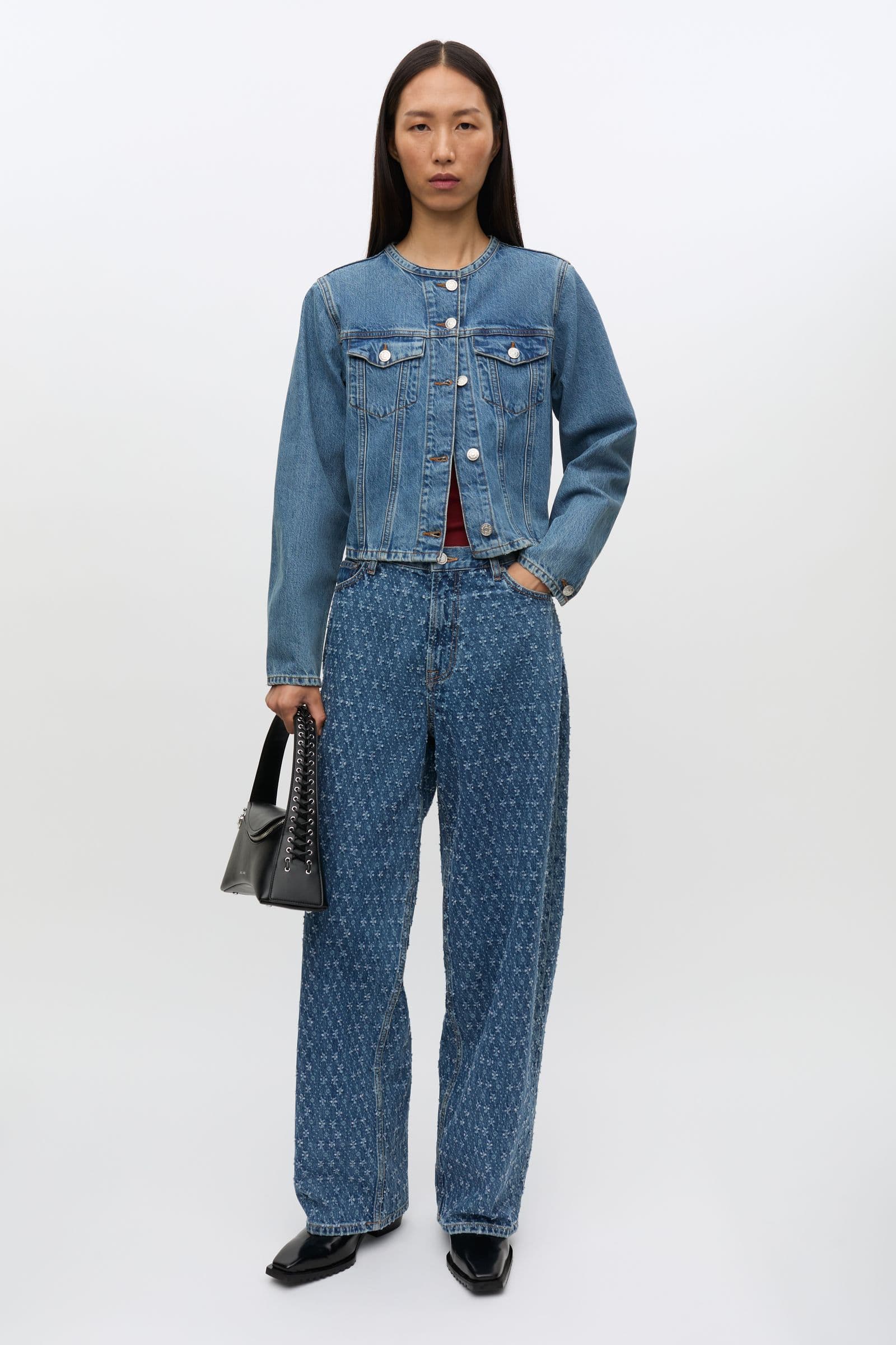 Sashelly jeans mono 16141 Sephia blue