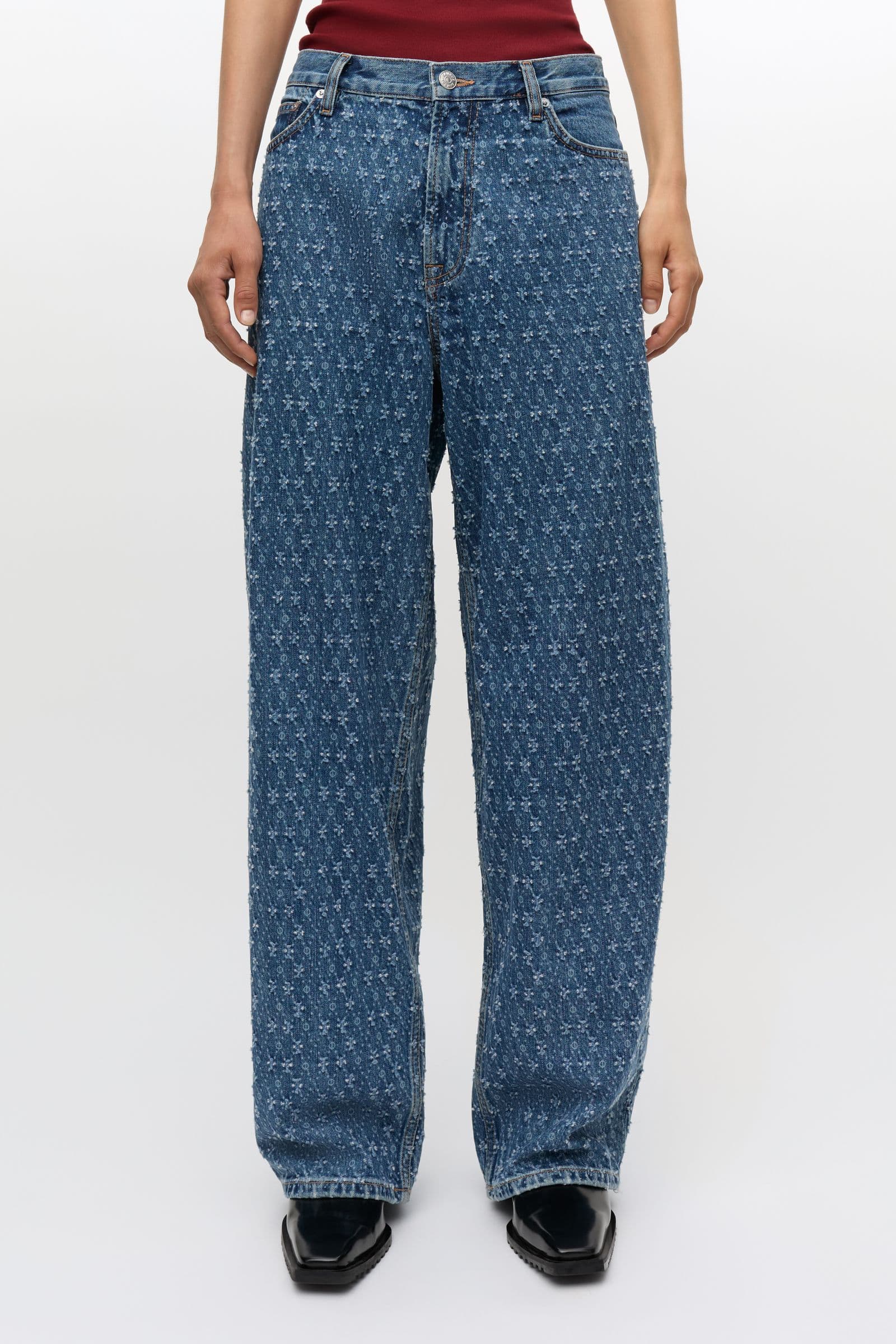 Sashelly jeans mono 16141 Sephia blue