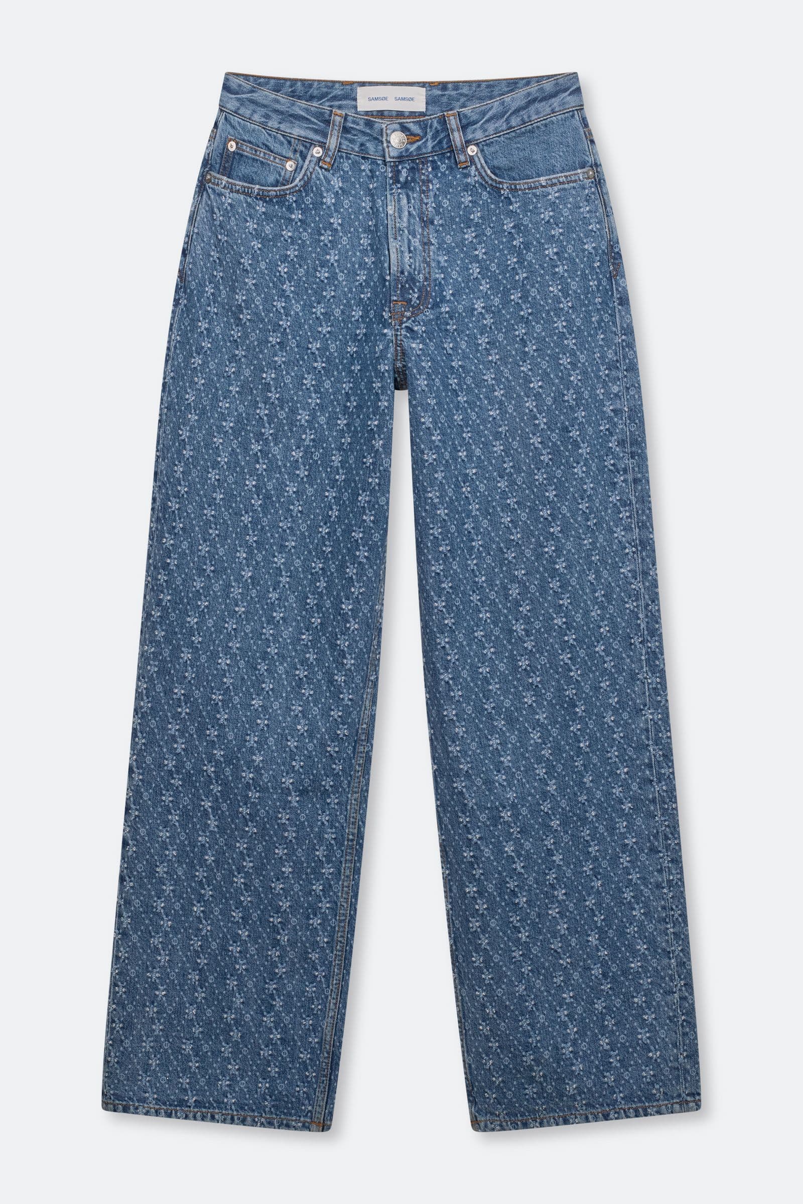 Sashelly jeans mono 16141 Sephia blue
