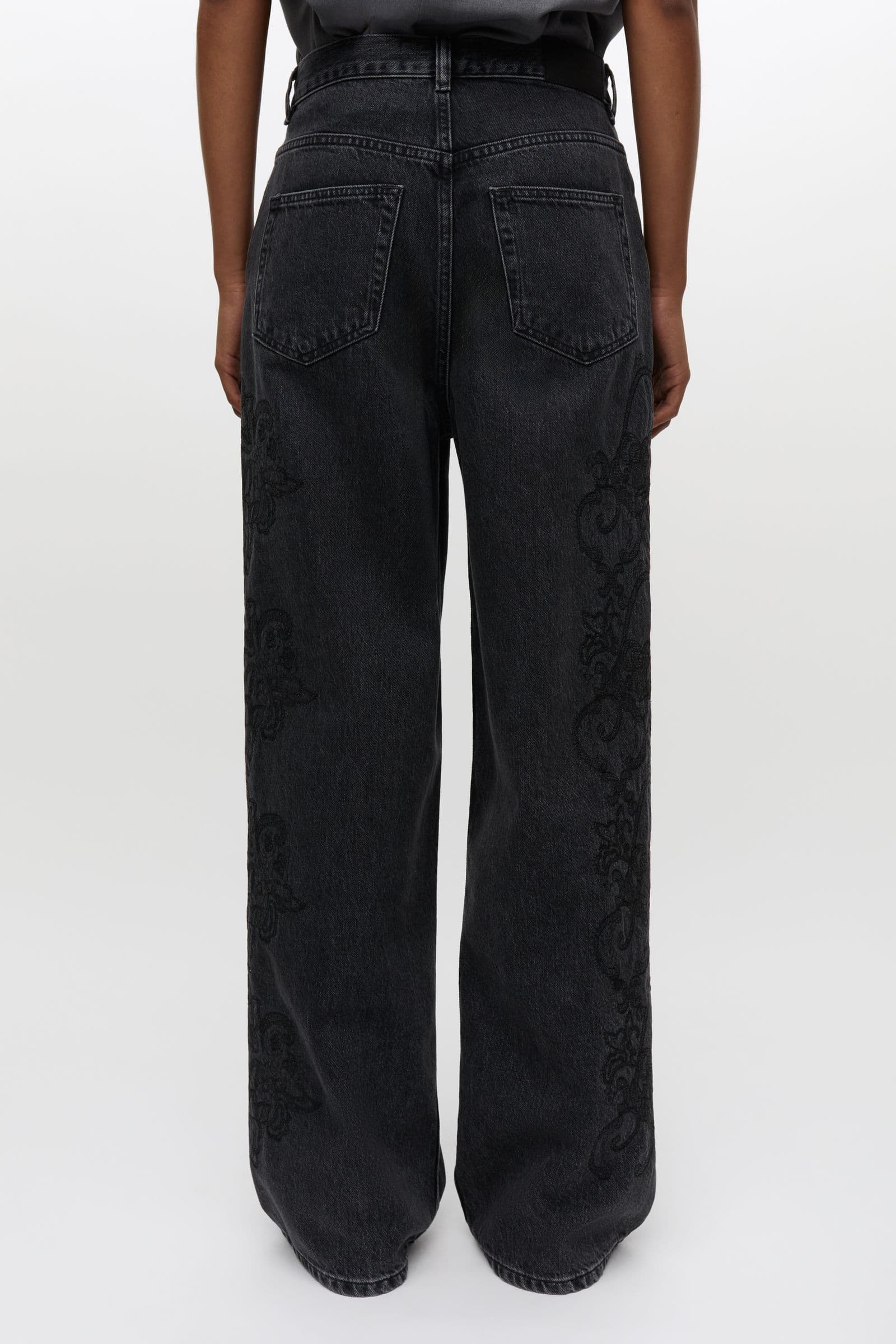 Saharper jeans lace 16145 Black snow