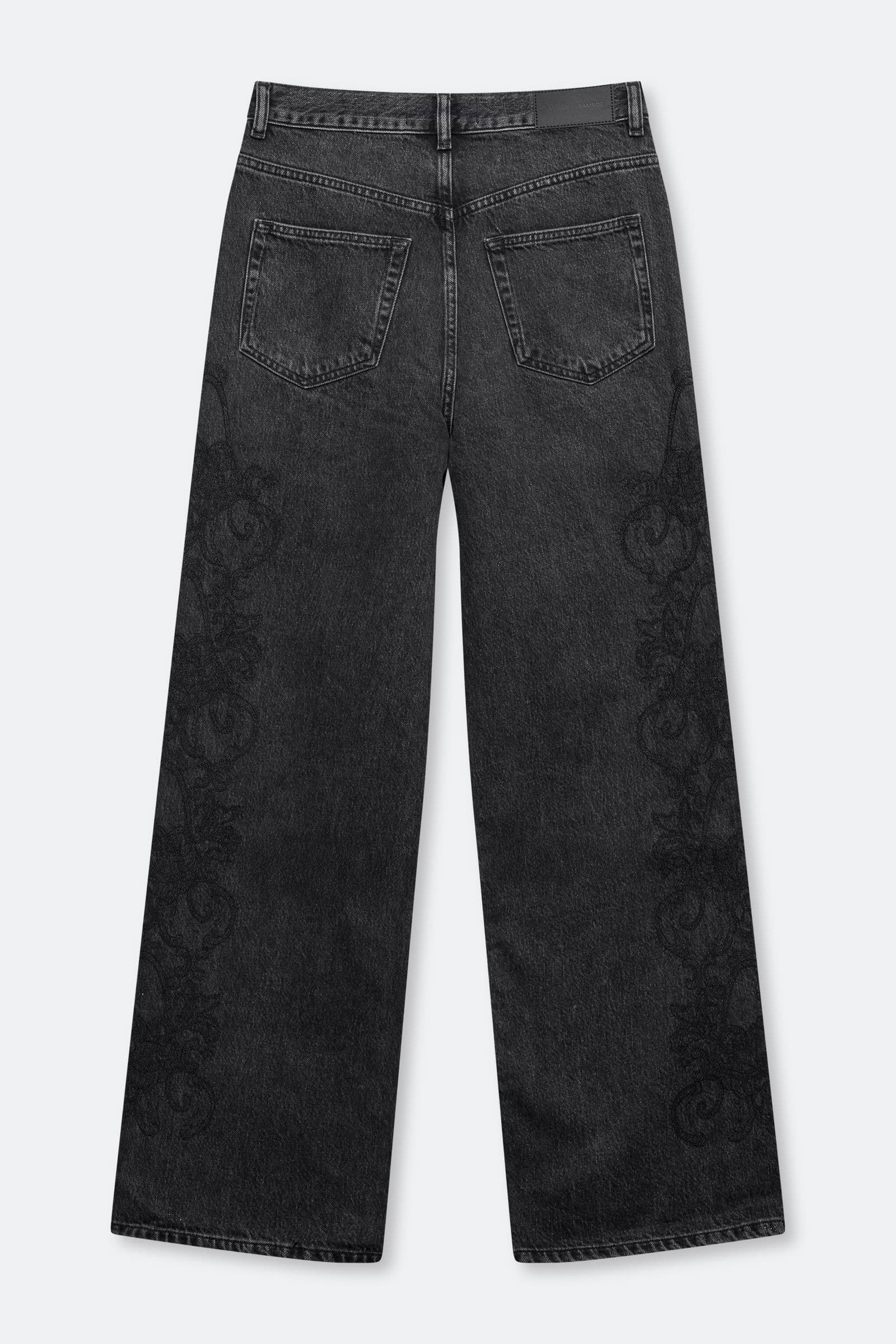 Saharper jeans lace 16145 Black snow