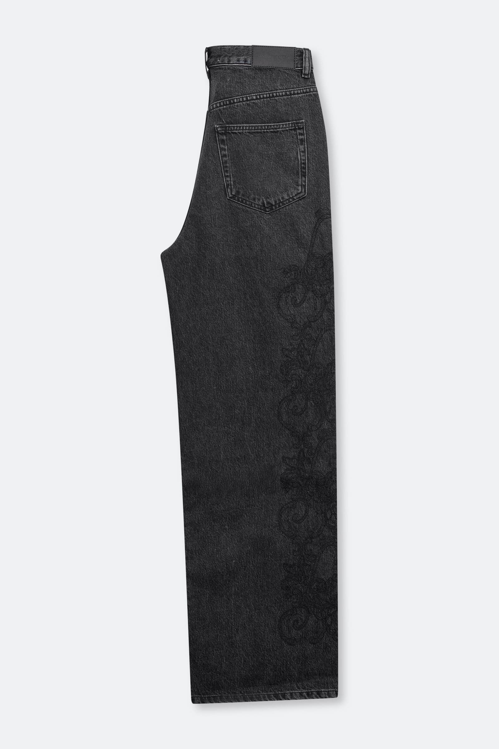 Saharper jeans lace 16145 Black snow