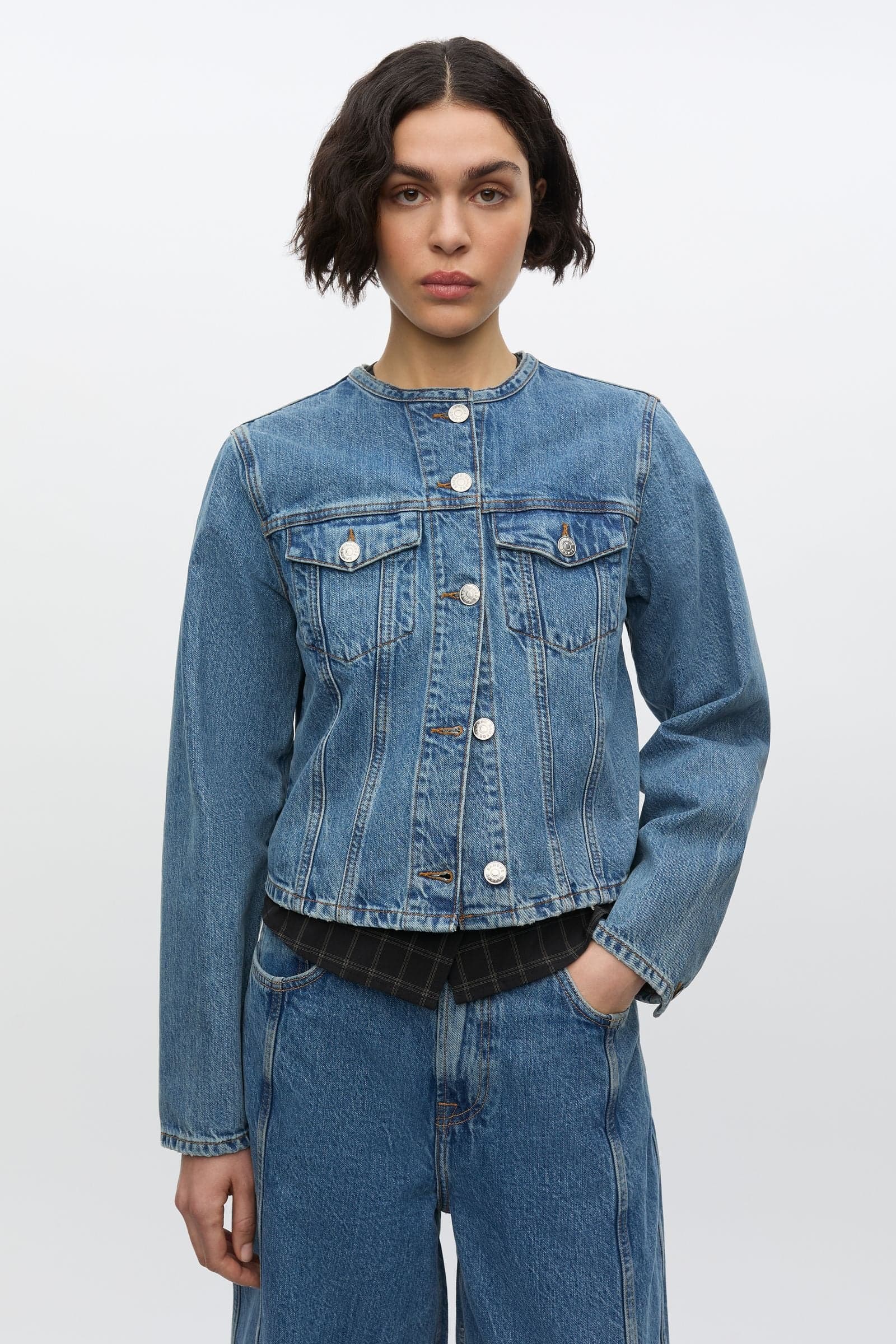 Sajanie jacket 16141 Sephia blue