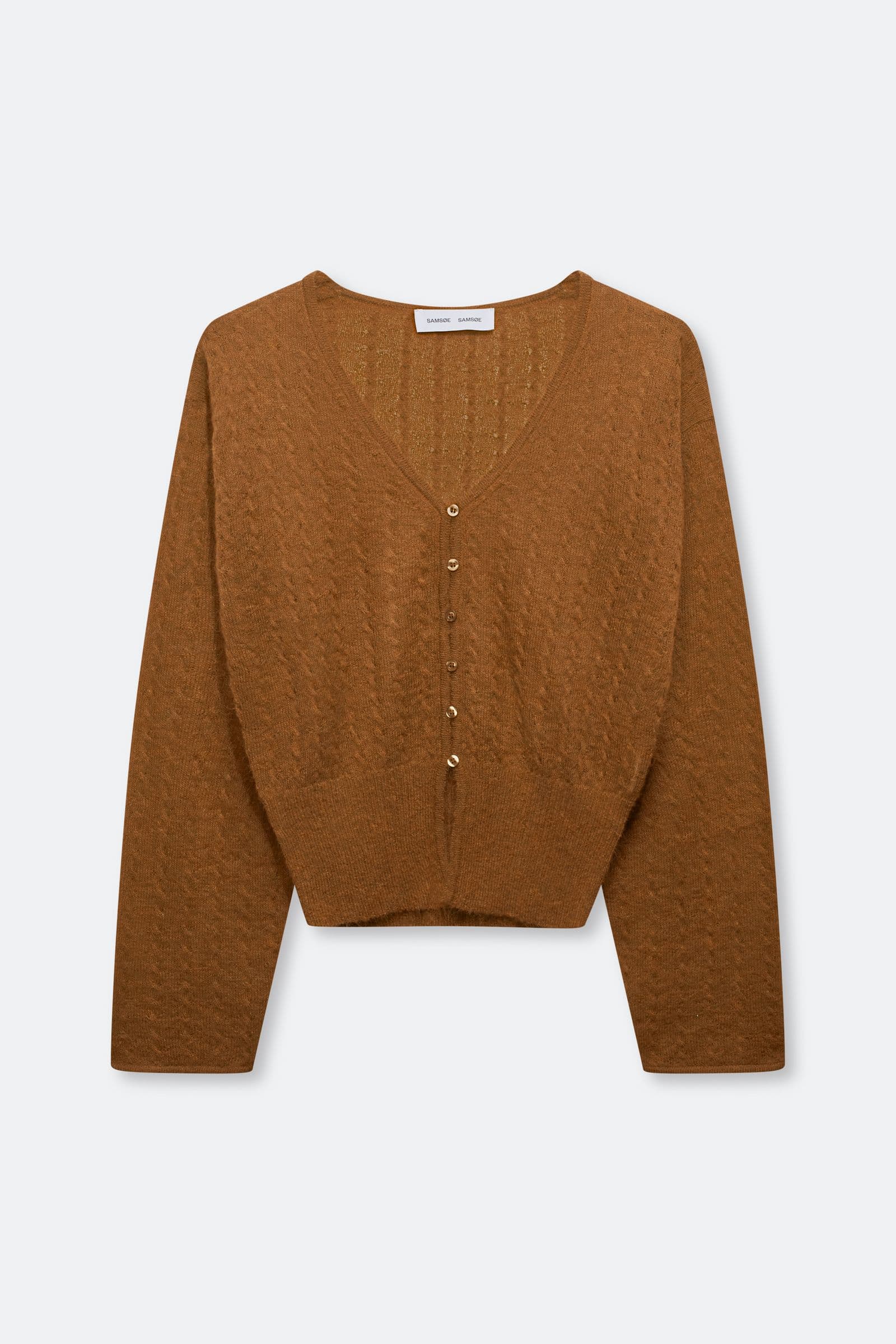 Sapoppie cable cardigan 15999 Nuthatch