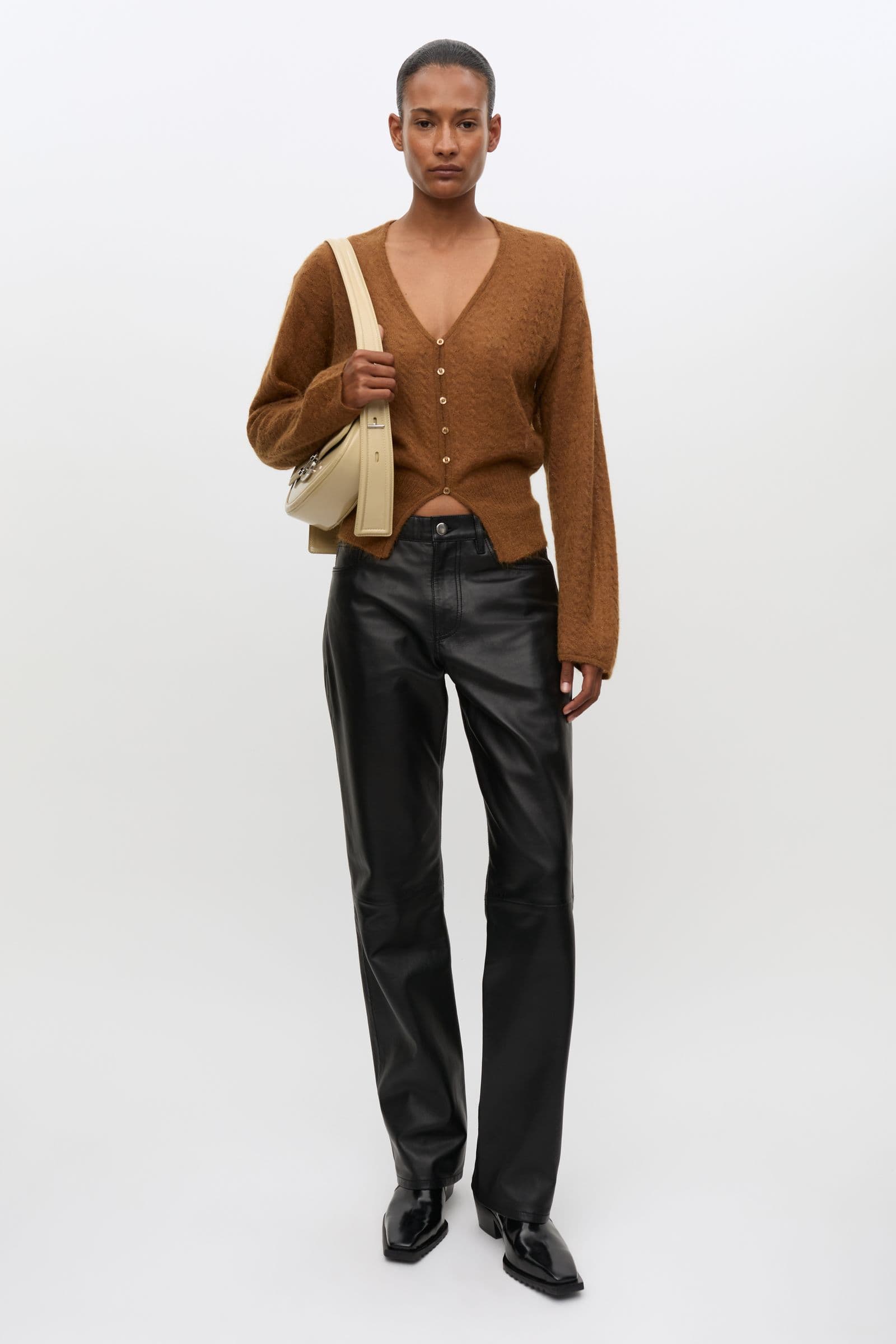 Sapoppie cable cardigan 15999 Nuthatch