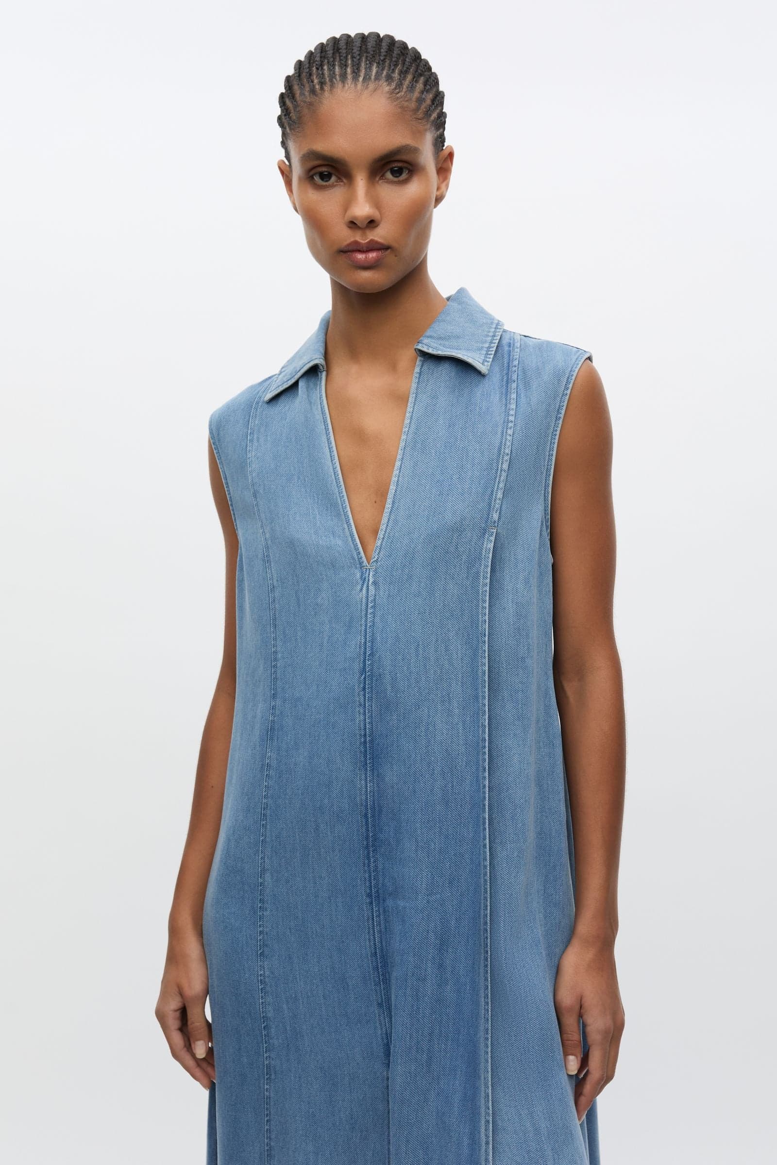 Saalpe dress 15645 Denim Blue