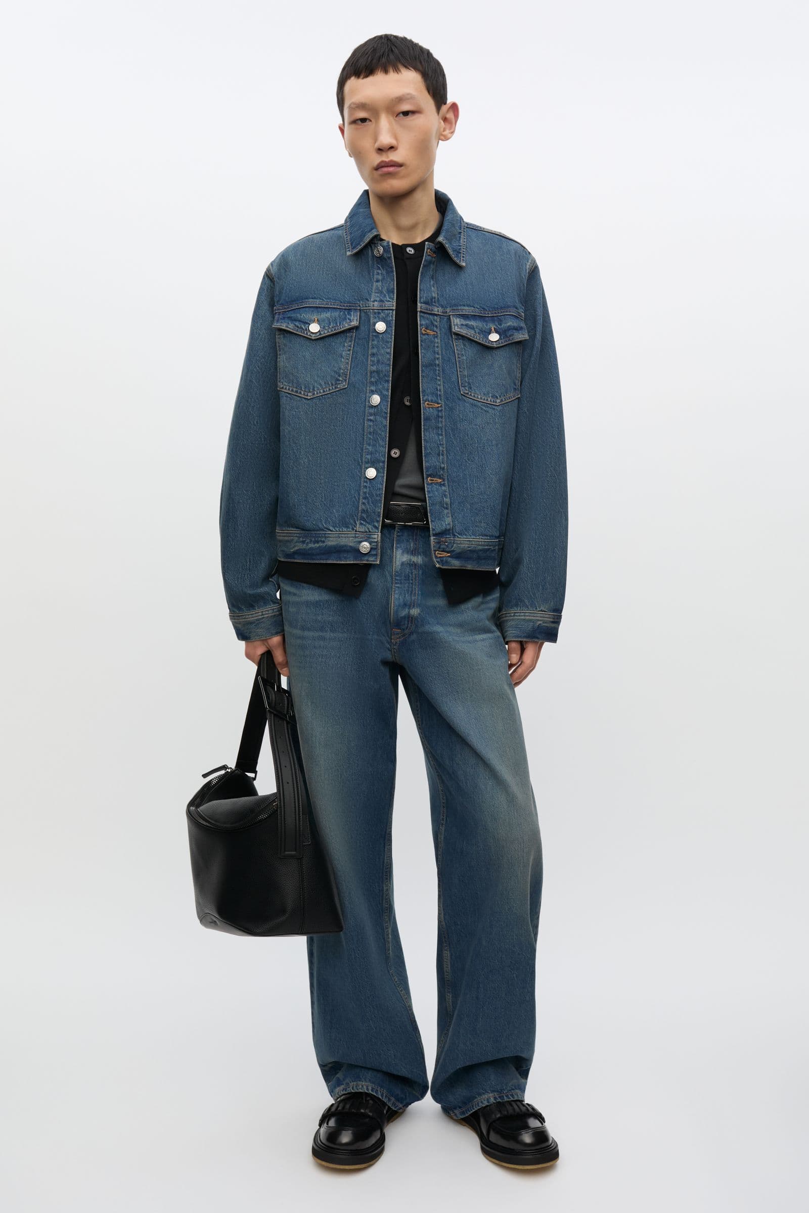 Sacarlo buckle jacket 16141 Dark sephia