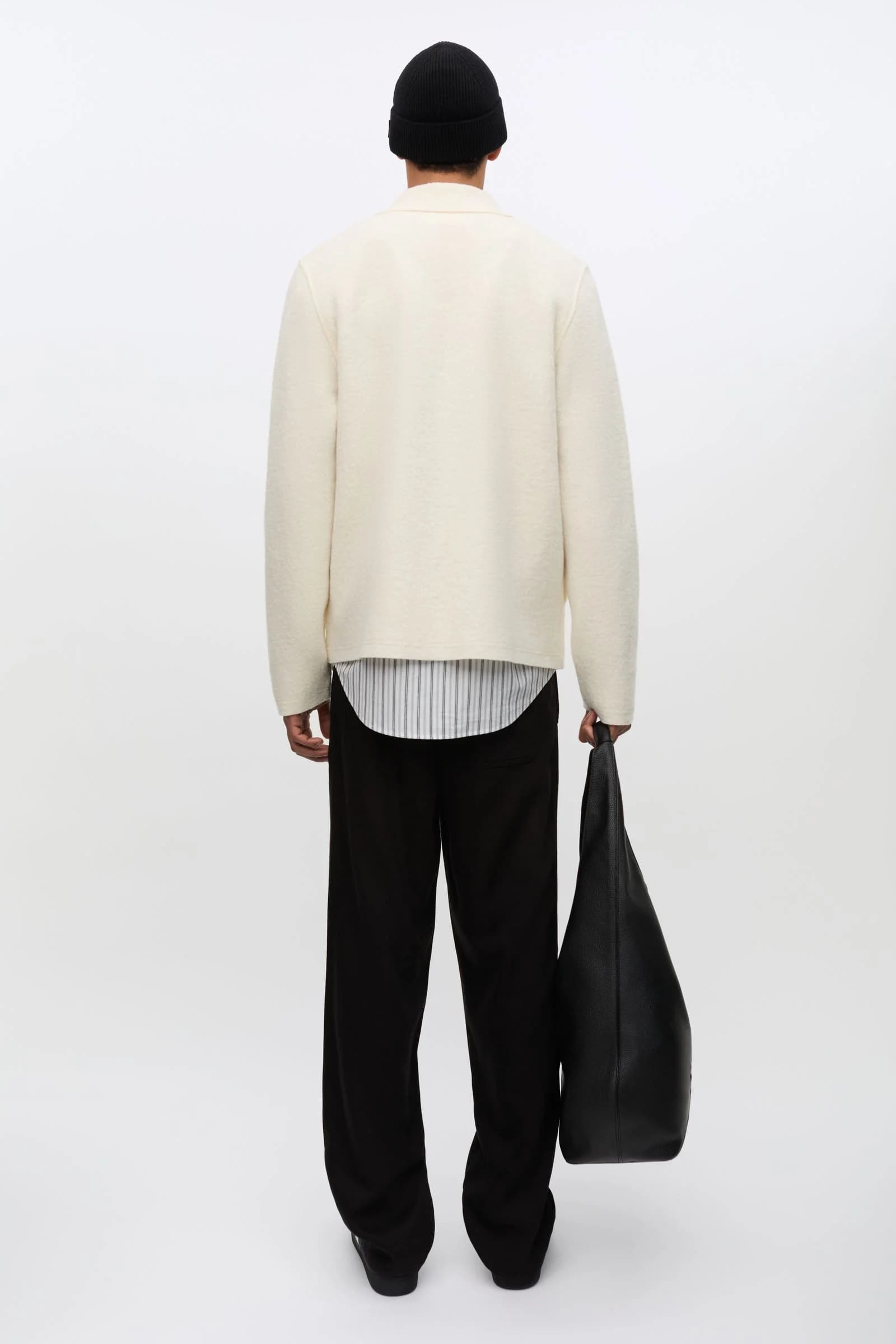 Sahannes full zip 14612 Clear Cream