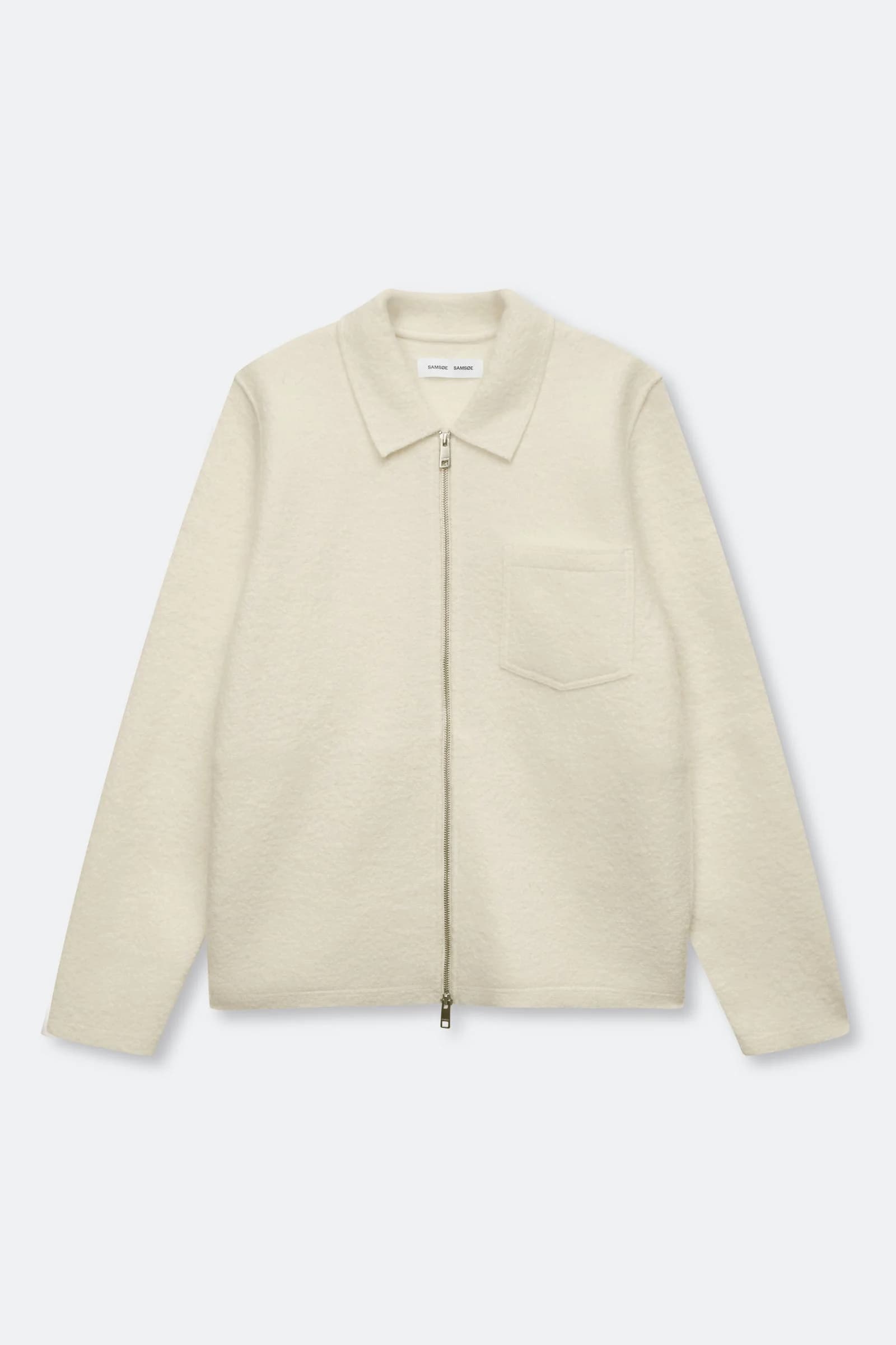Sahannes full zip 14612 Clear Cream