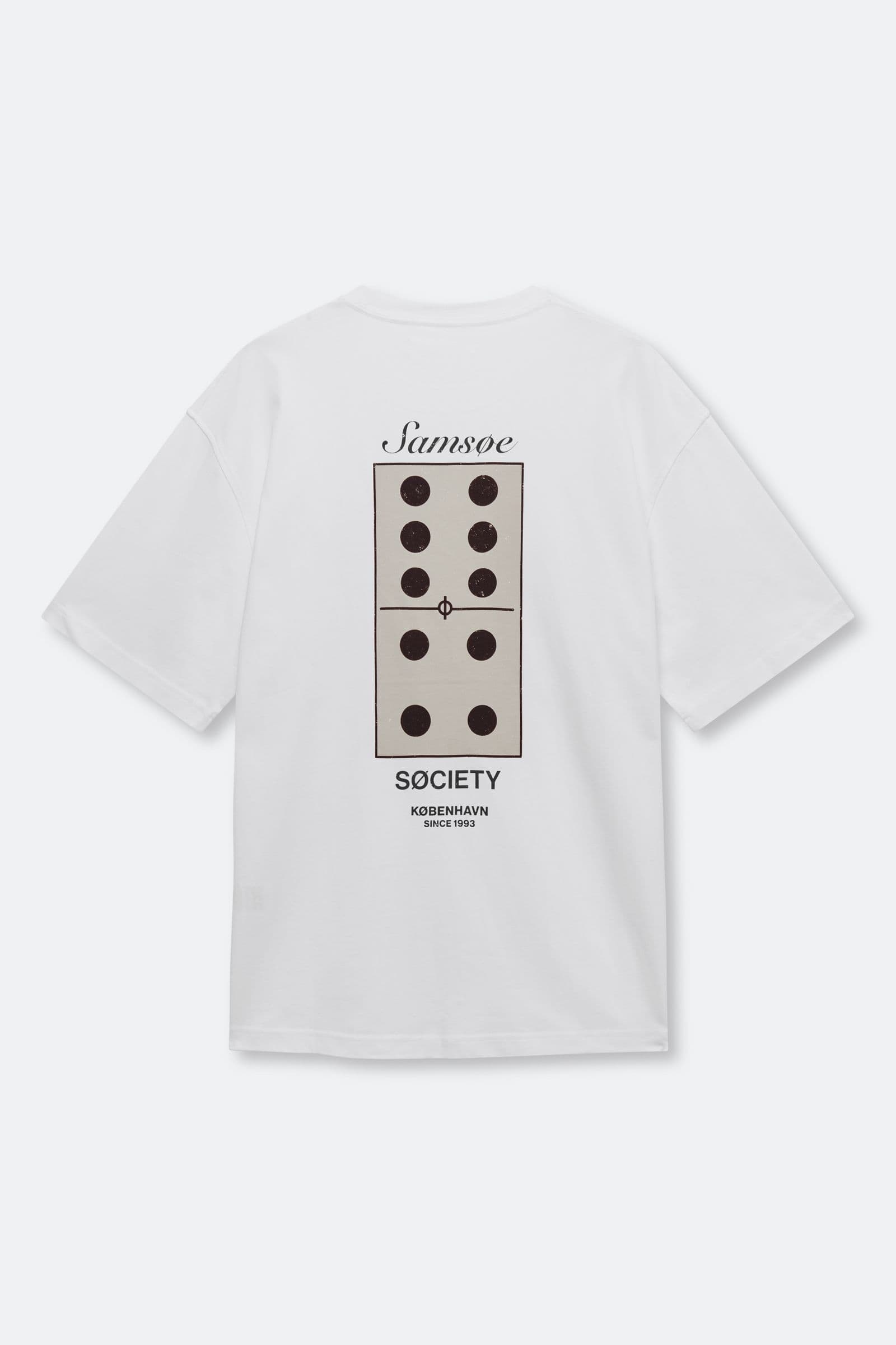 Sauni t-shirt 11725 White Domino