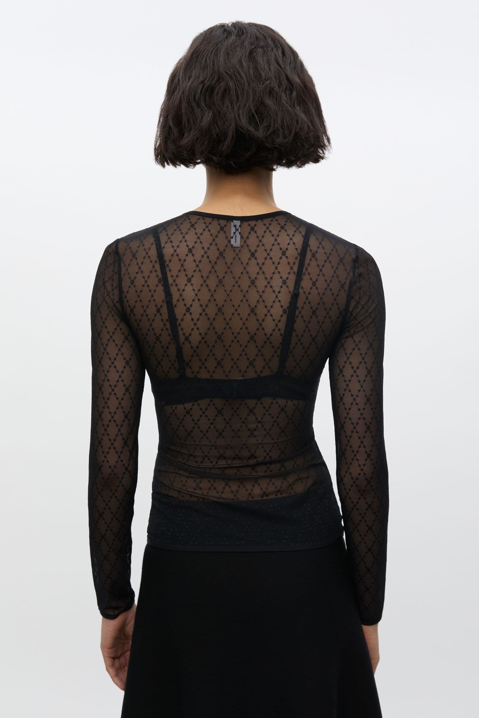 Saviona top 16313 Black