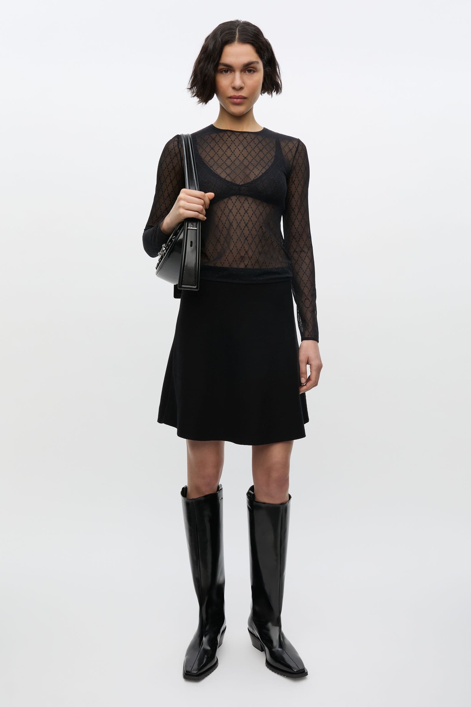 Saviona top 16313 Black