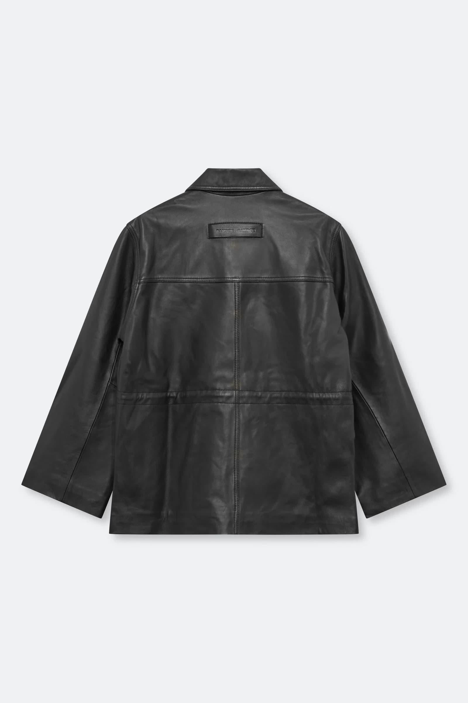 Salaax leather jacket 16288 Black