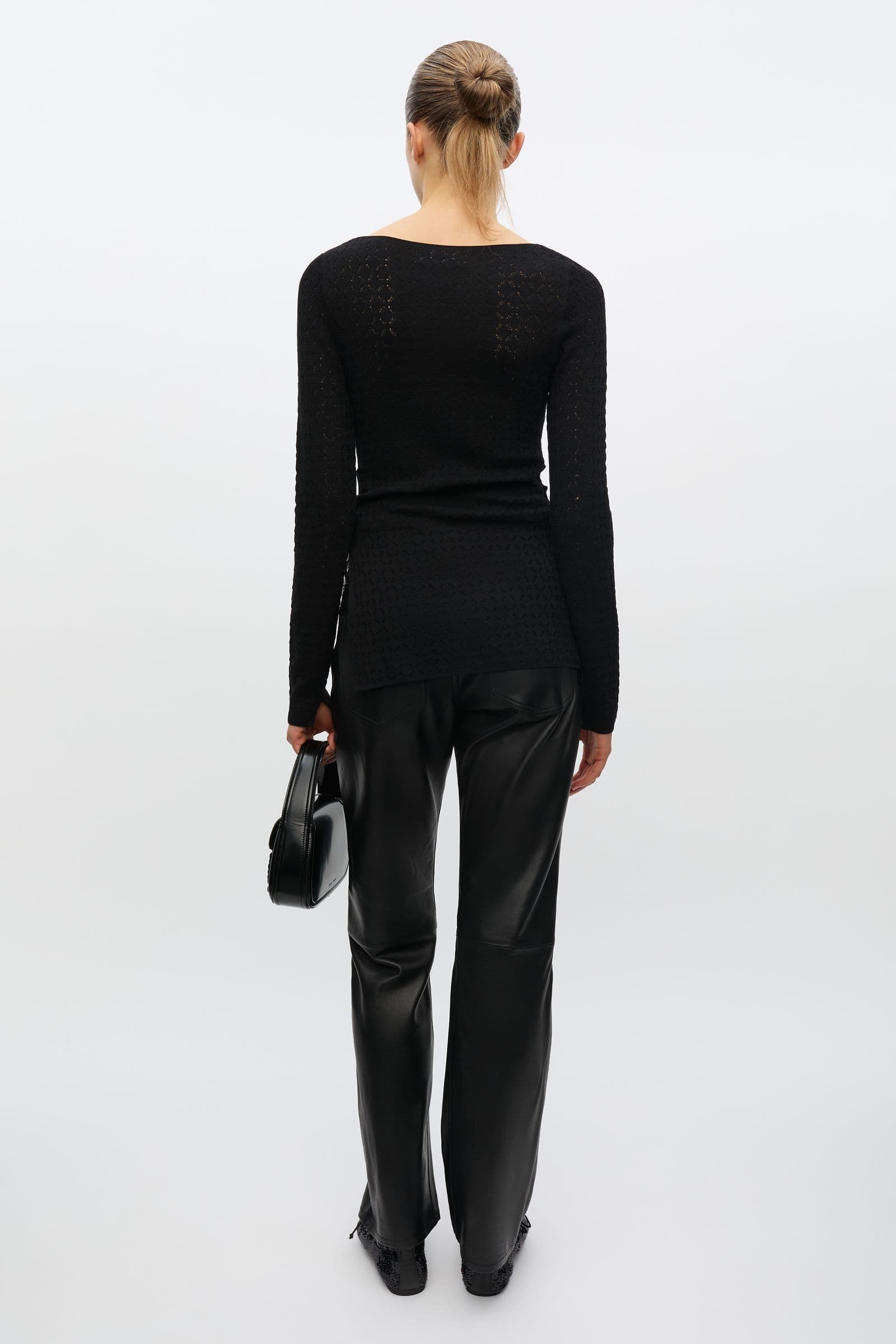 Salibby top 16343 Black
