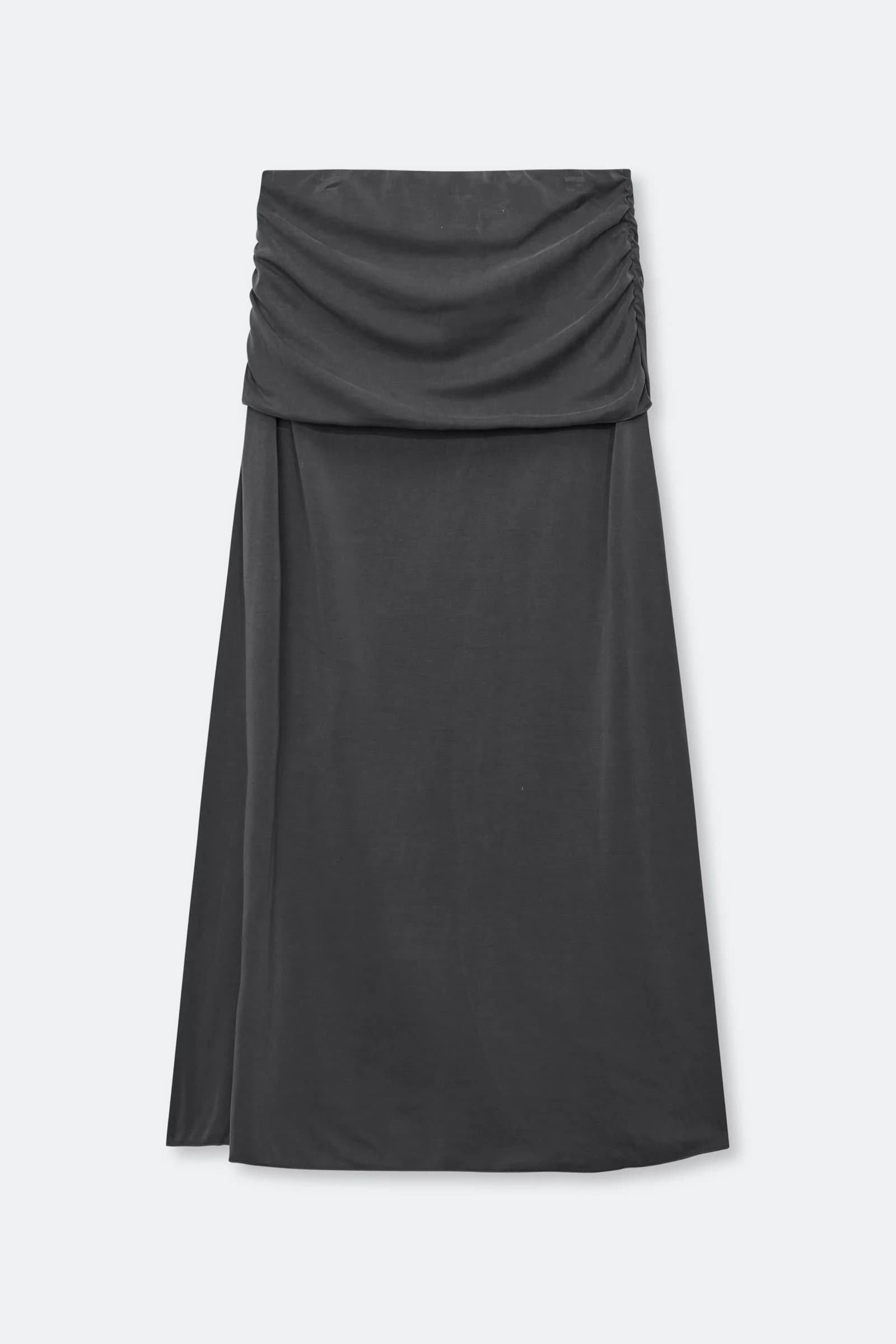 Sasun midi skirt 15641 Washed Black