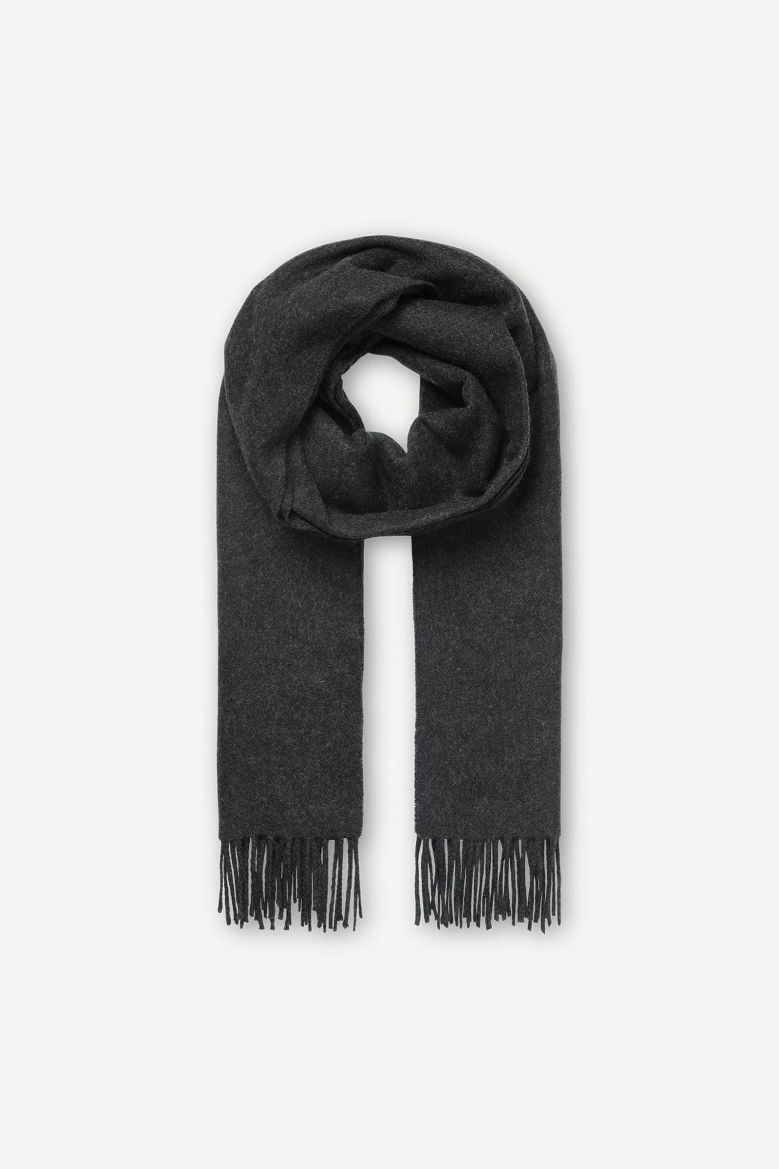 Efin scarf 2862 Dark Grey Mel.