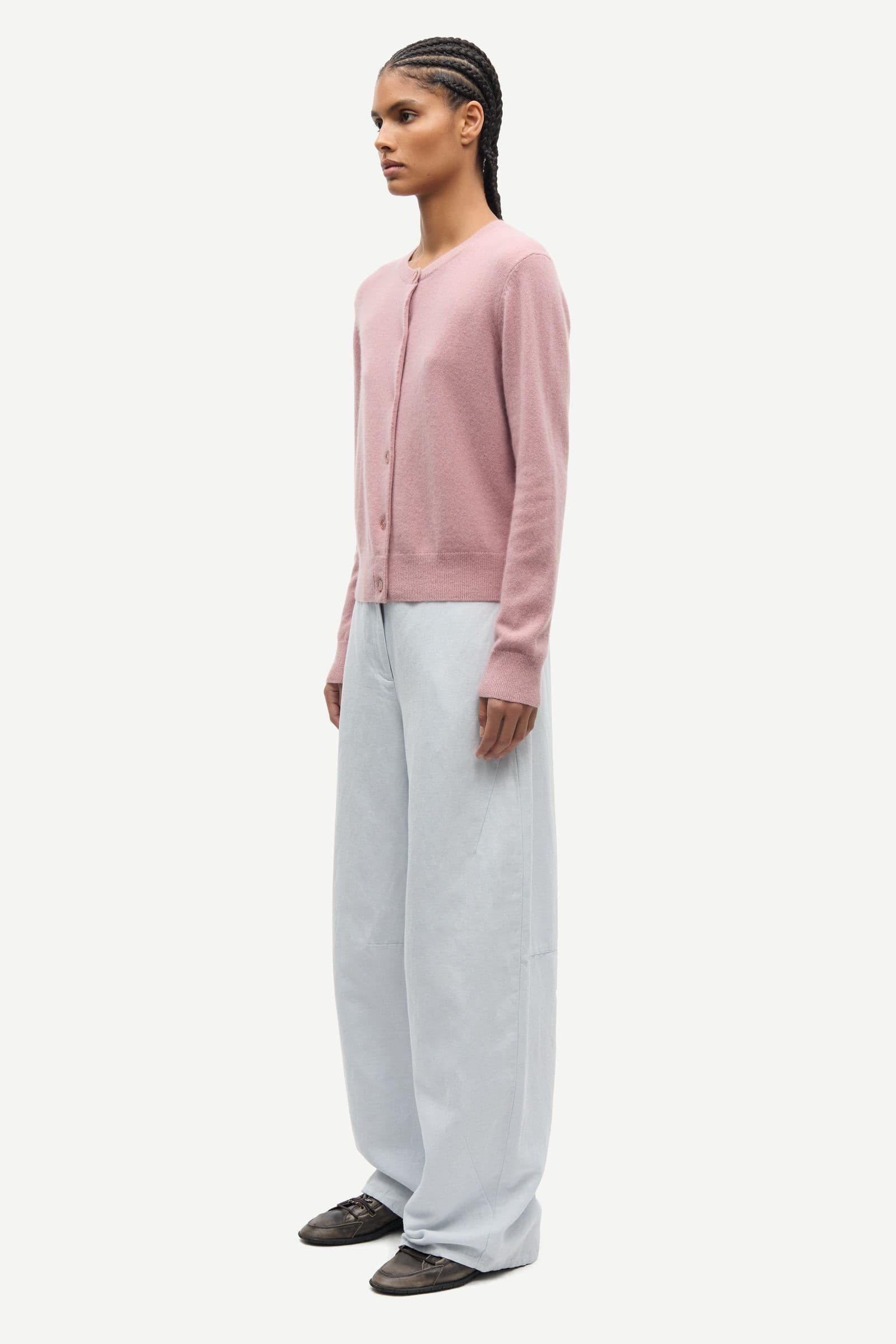 Saboston cardigan 6304 Orchid Haze Mel.