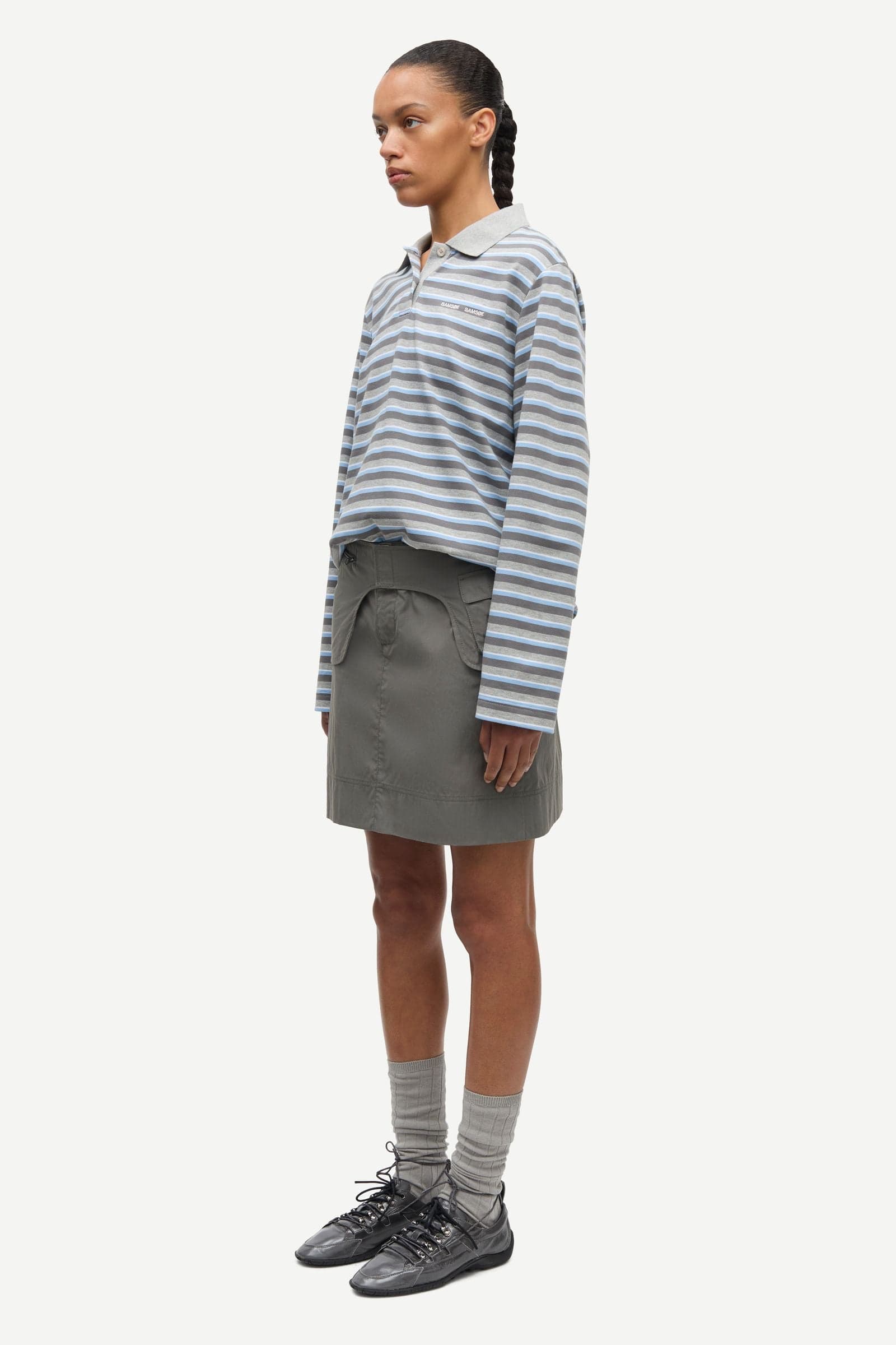 Sadover ls polo 15512 Grey Blue St.