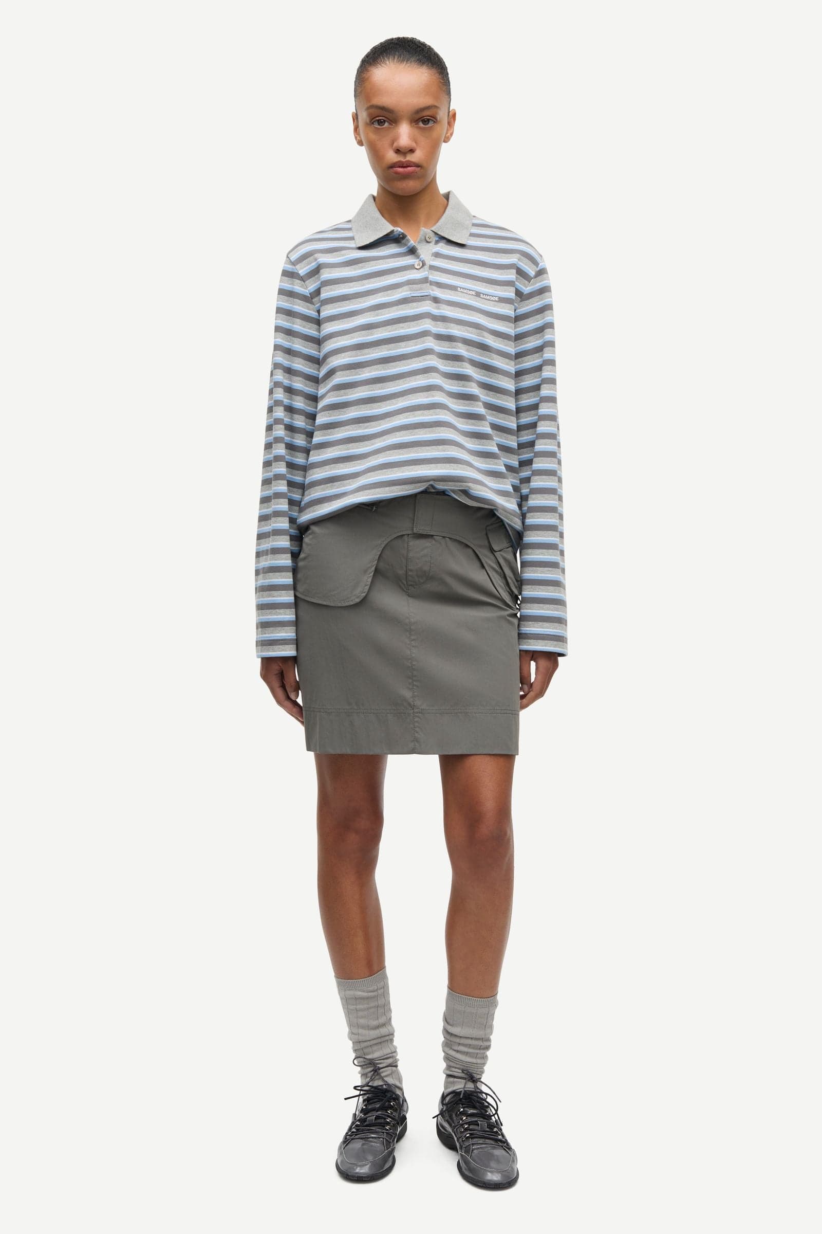 Sadover ls polo 15512 Grey Blue St.