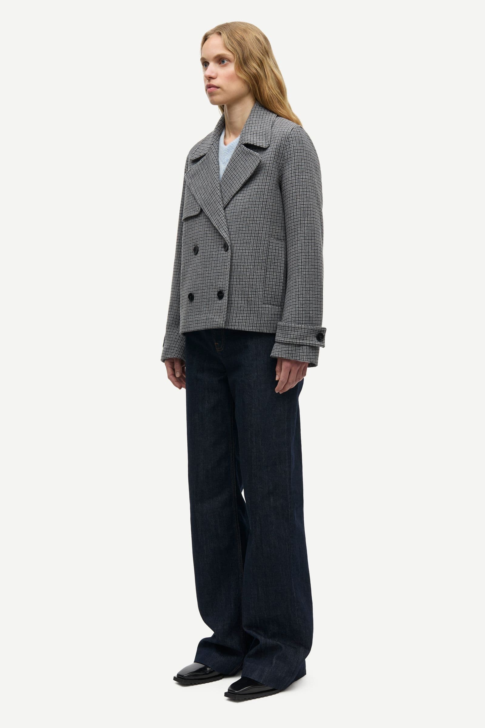 Samarta jacket 15771 Grey Mel. Ch.
