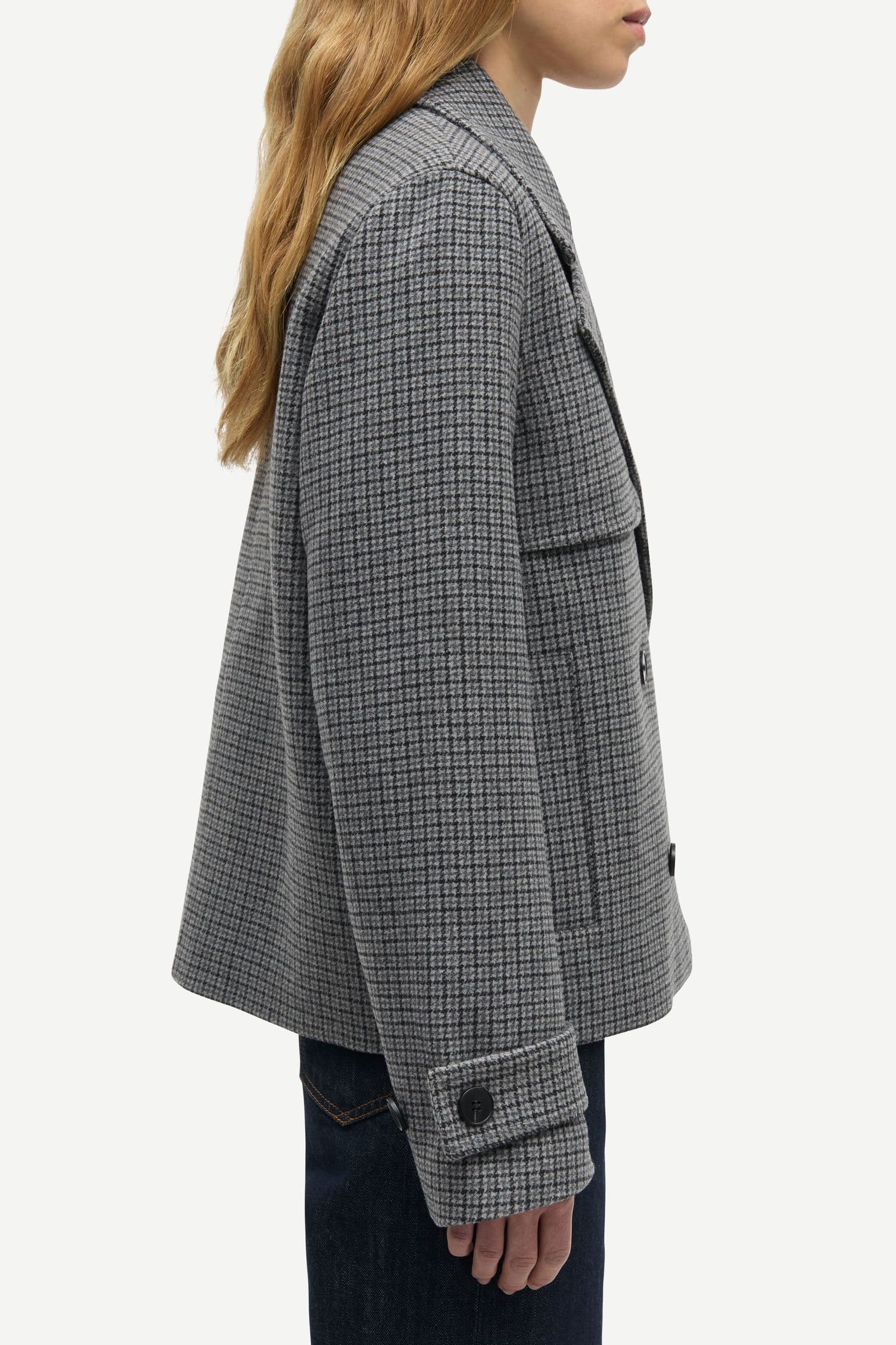 Samarta jacket 15771 Grey Mel. Ch.