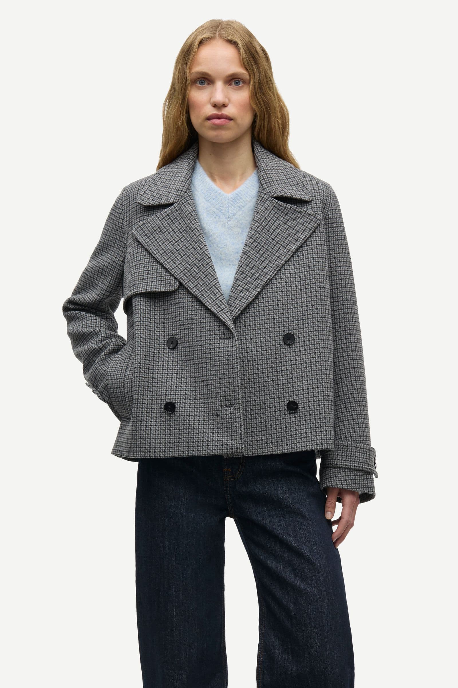 Samarta jacket 15771 Grey Mel. Ch.