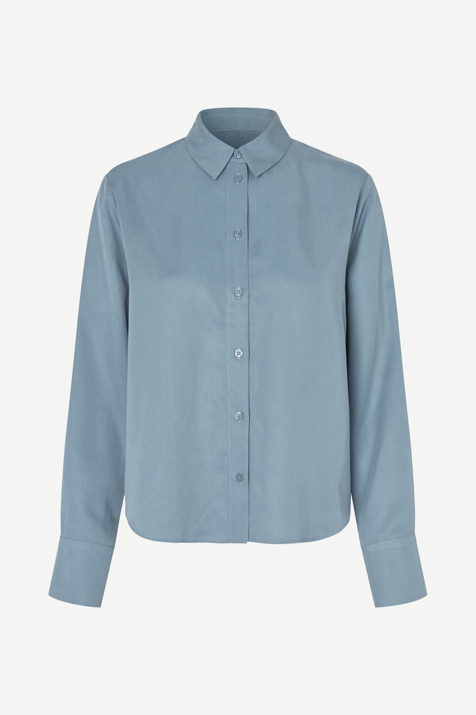 Samina ls shirt 14028 Windward Blue
